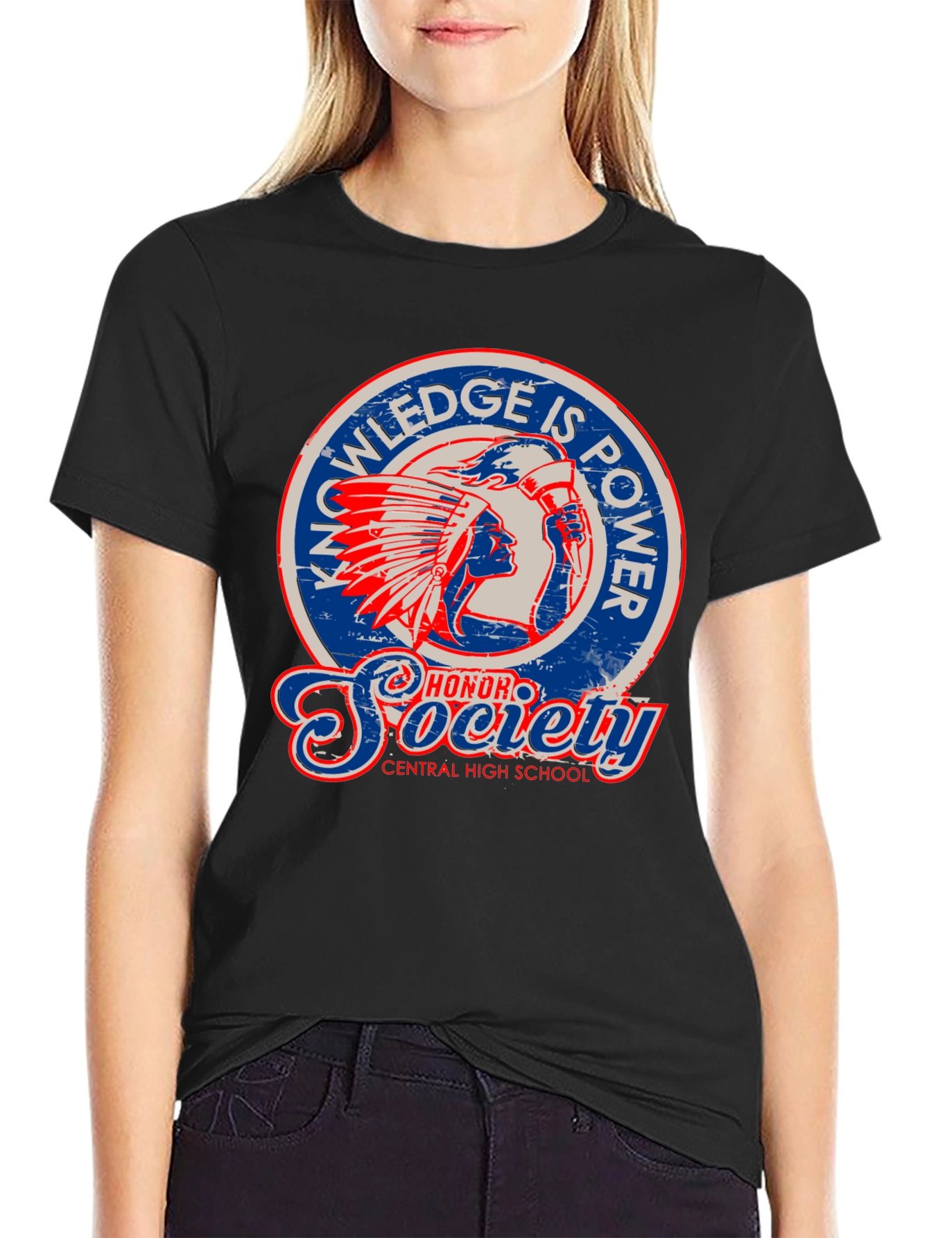 Knowledge is Power T-Shirt - Honor Society Tee