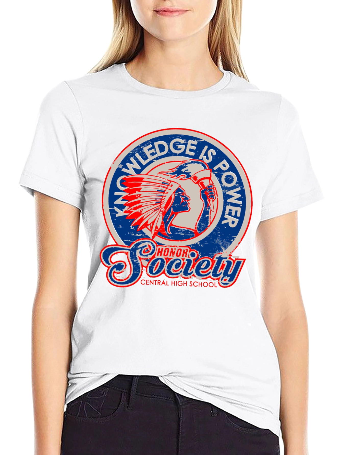 Knowledge is Power T-Shirt - Honor Society Tee
