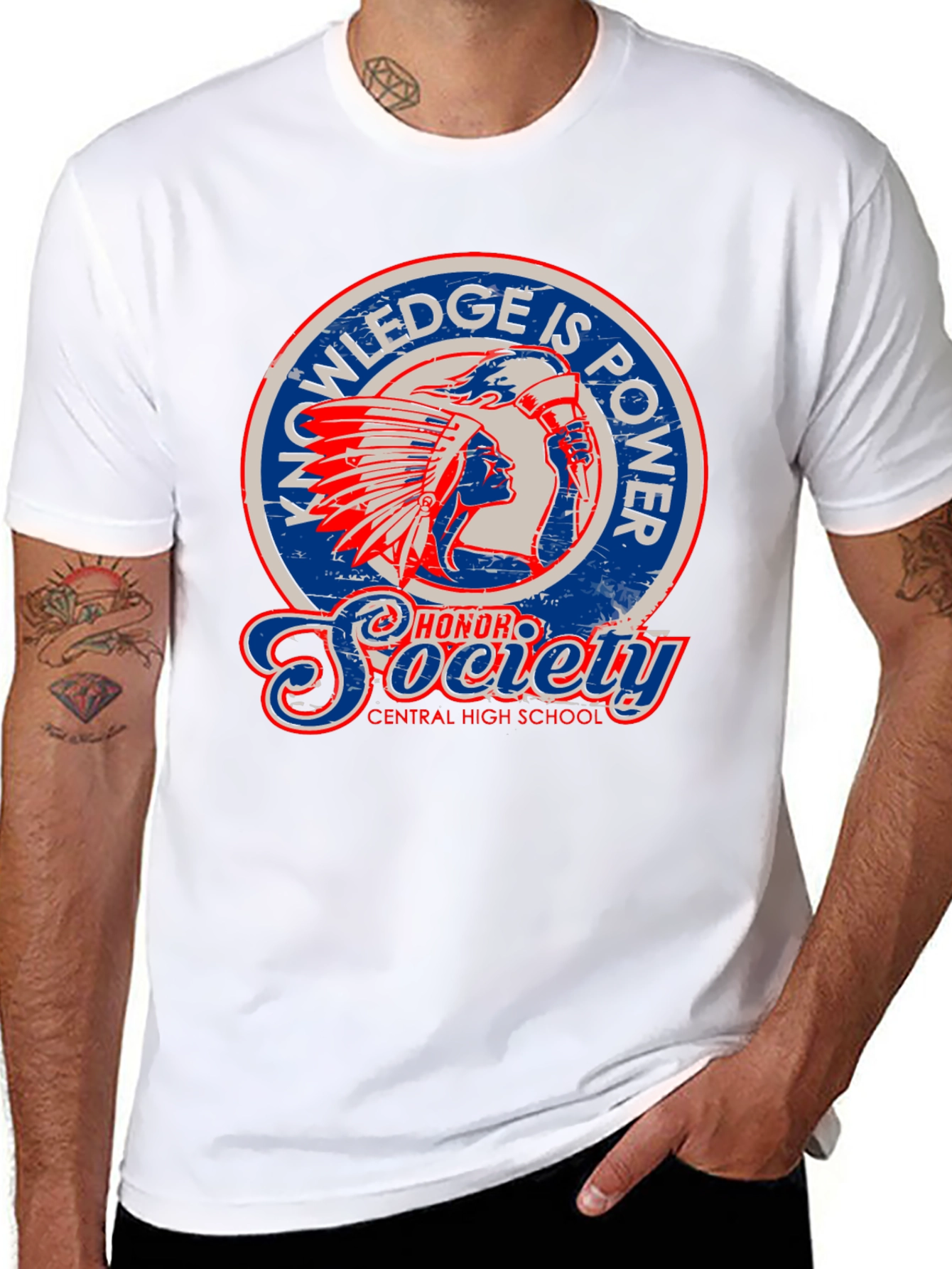 Knowledge is Power T-Shirt - Honor Society Tee