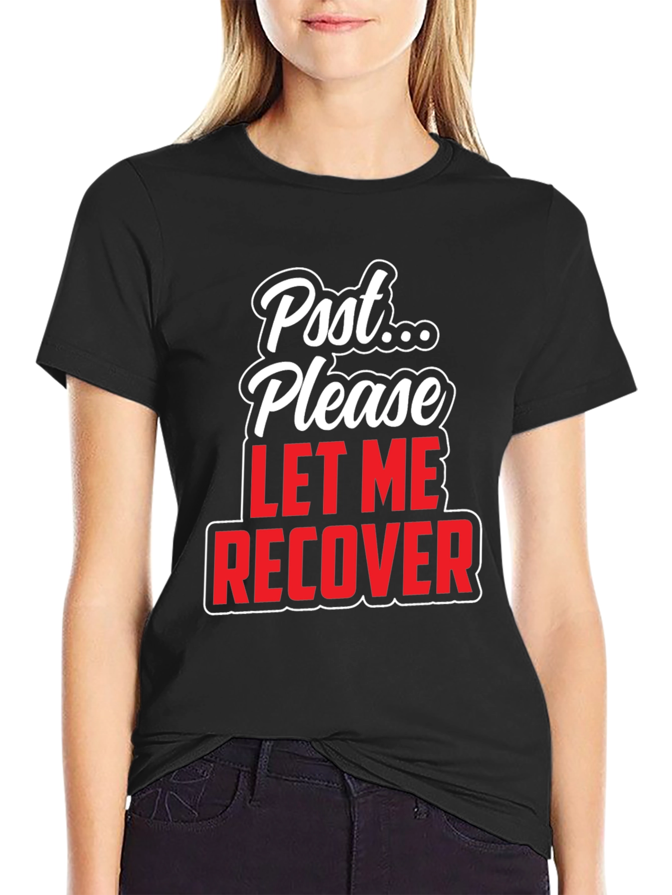 Post Please Let Me Recover Graphic T-Shirt