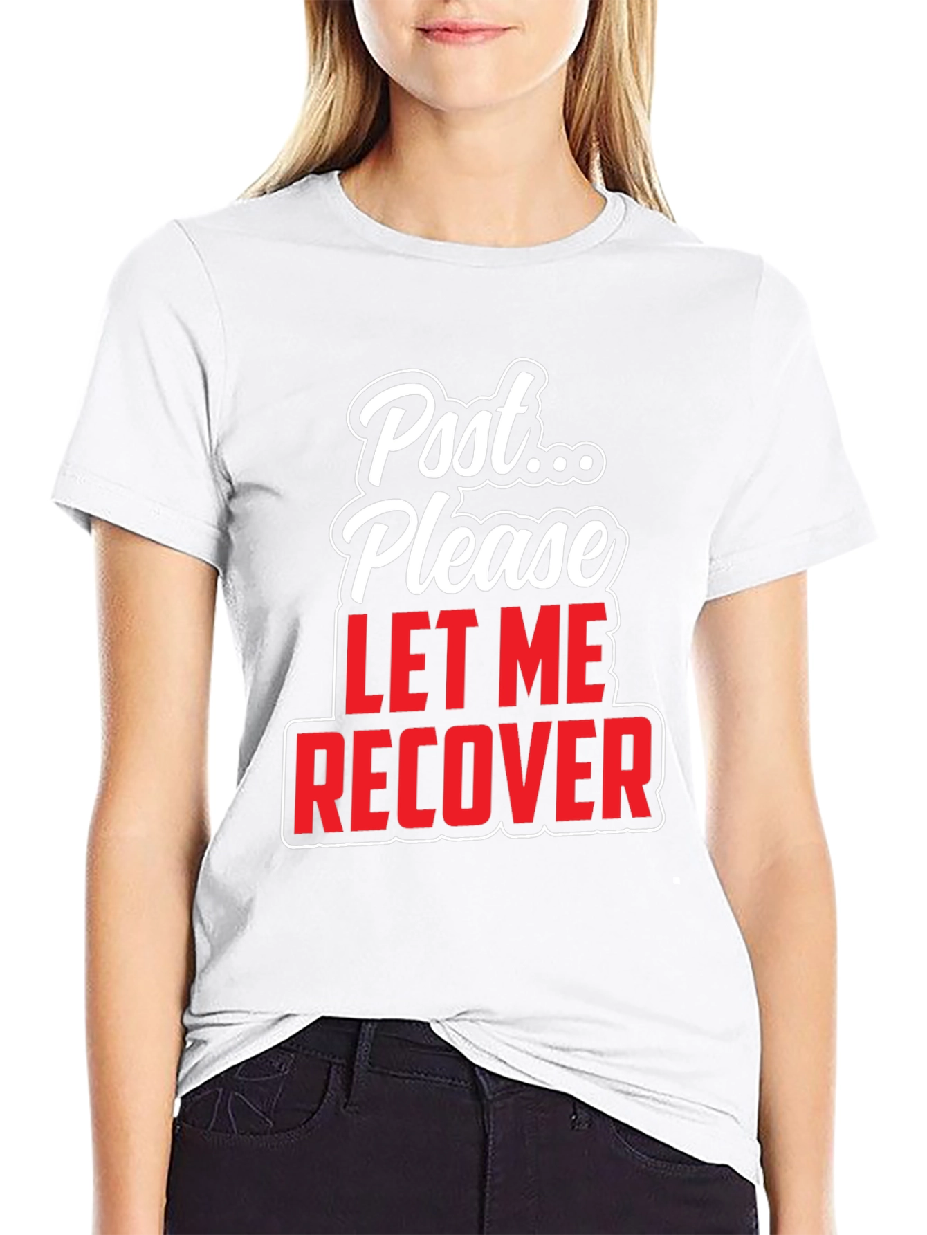 Post Please Let Me Recover Graphic T-Shirt