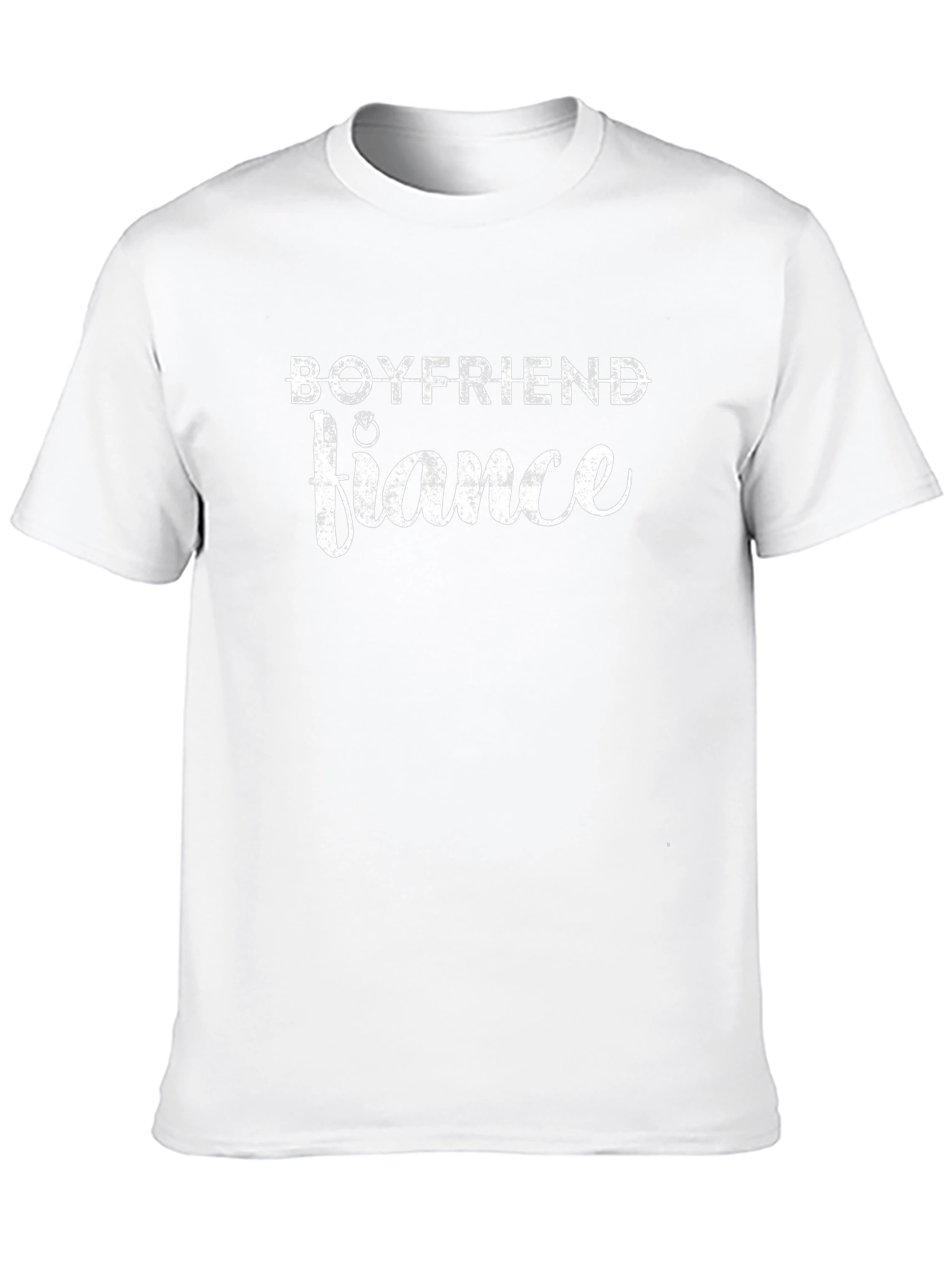 Boyfriend Fiance Black Graphic Tee