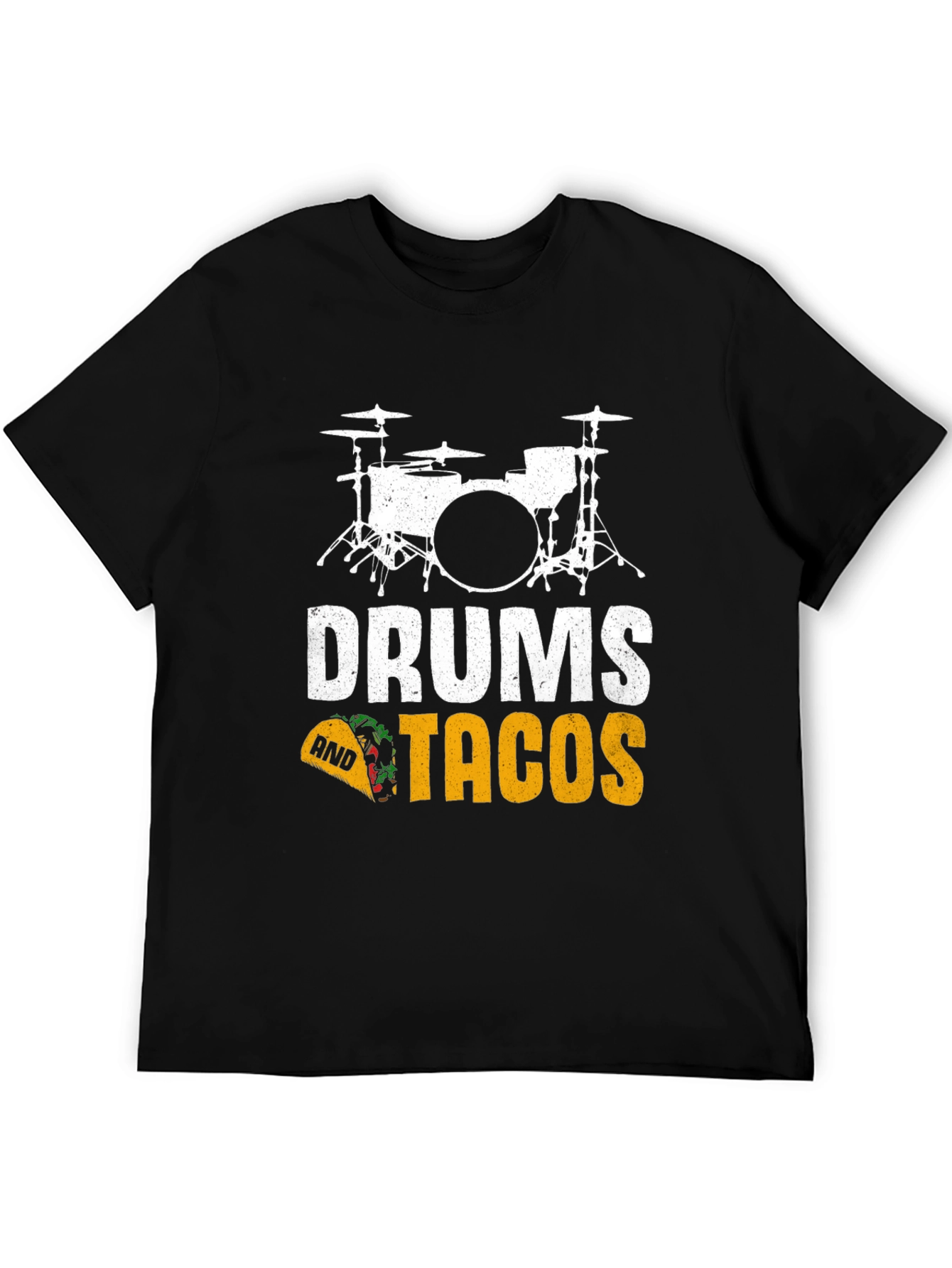 Drums and Tacos Graphic T-Shirt
