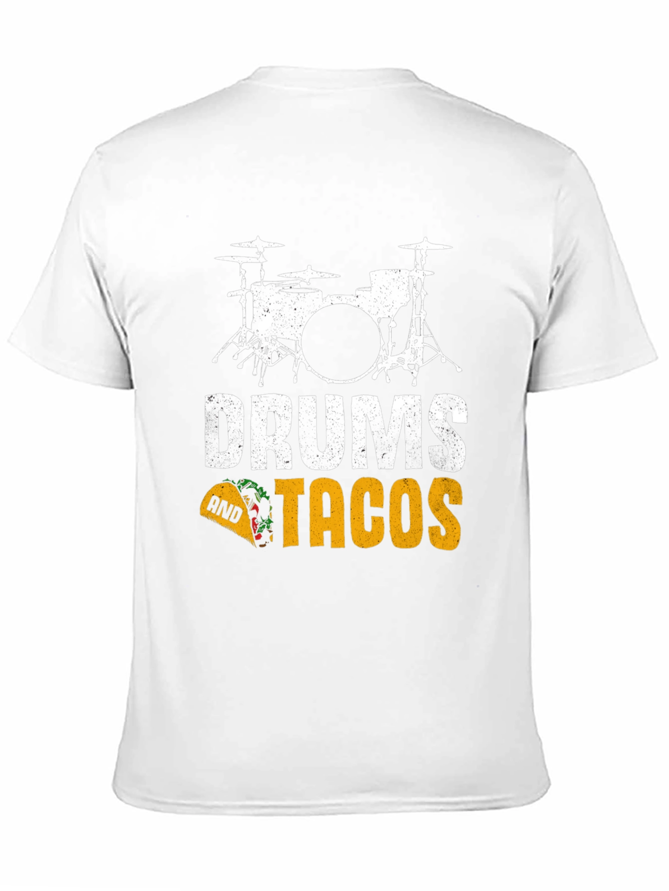 Drums and Tacos Graphic T-Shirt