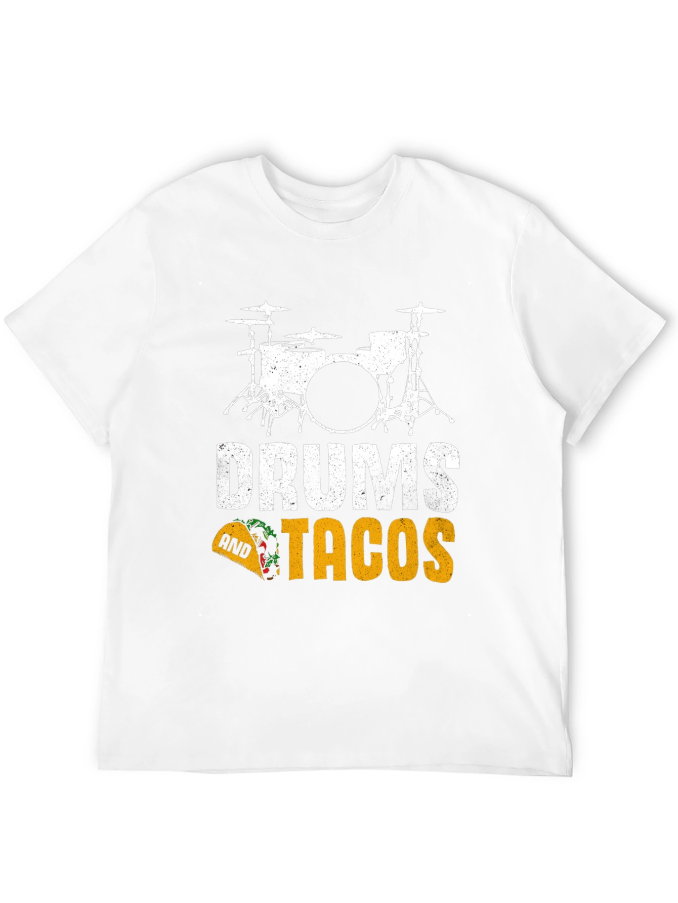 Drums and Tacos Graphic T-Shirt