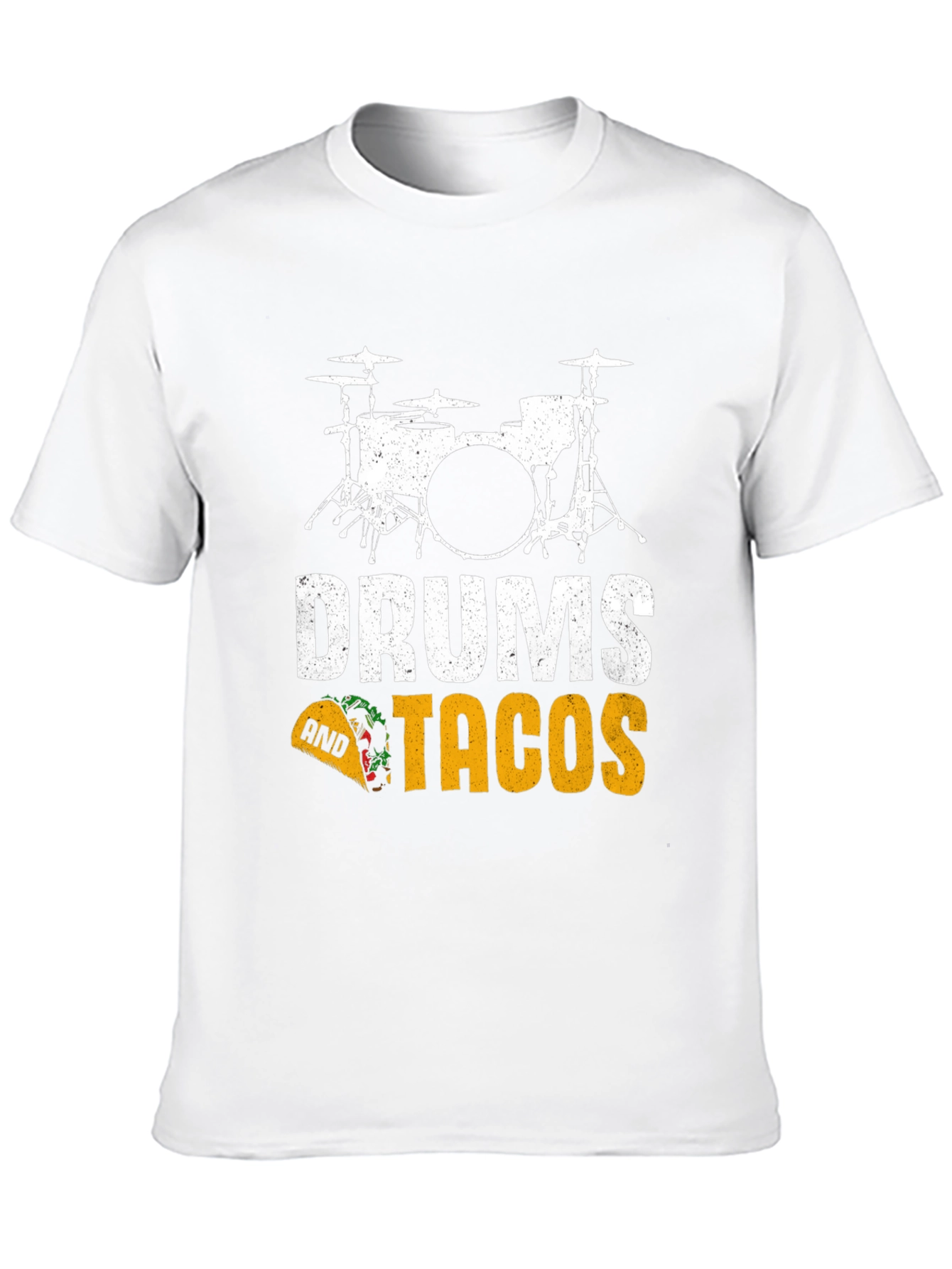 Drums and Tacos Graphic T-Shirt