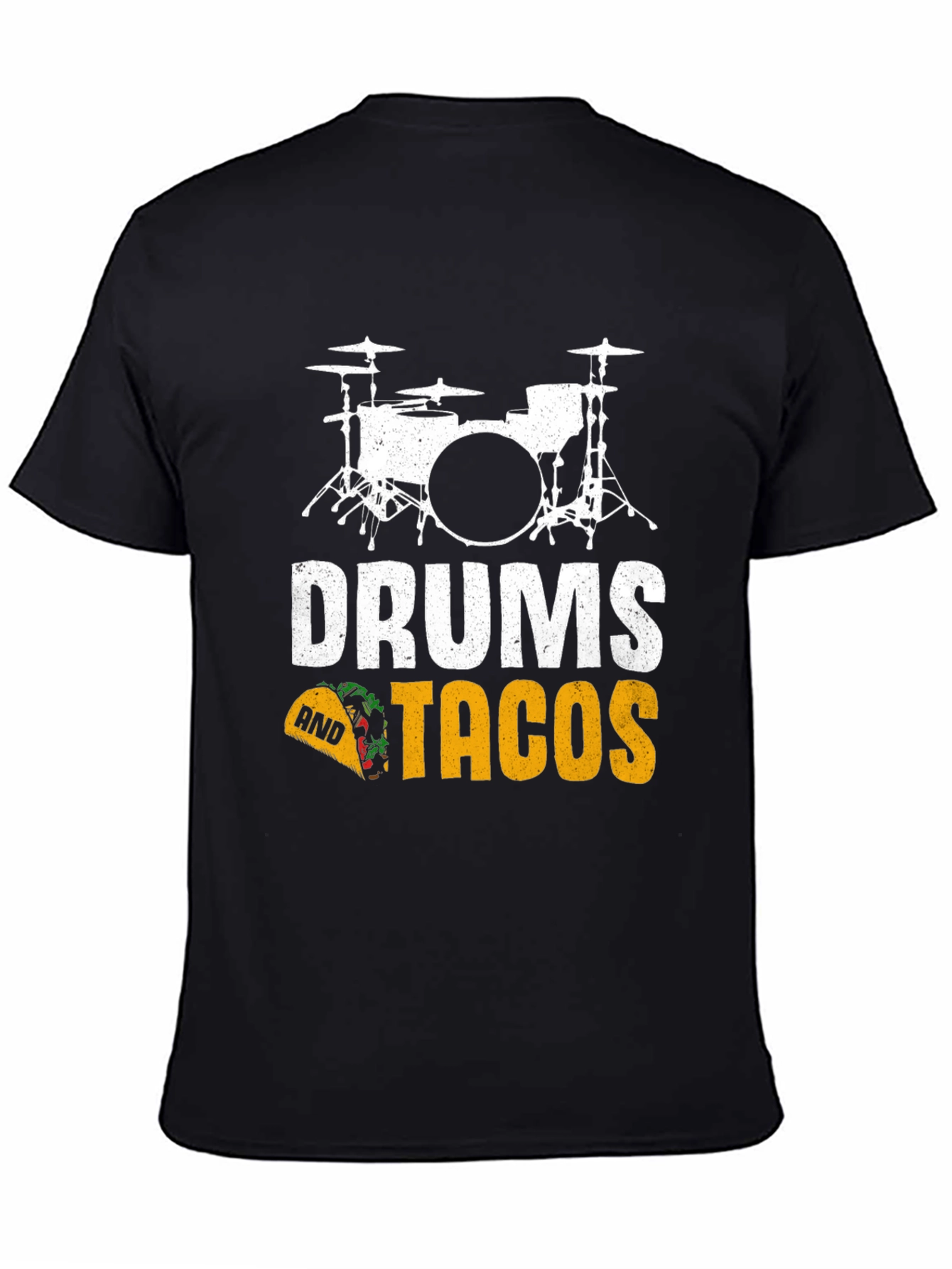 Drums and Tacos Graphic T-Shirt