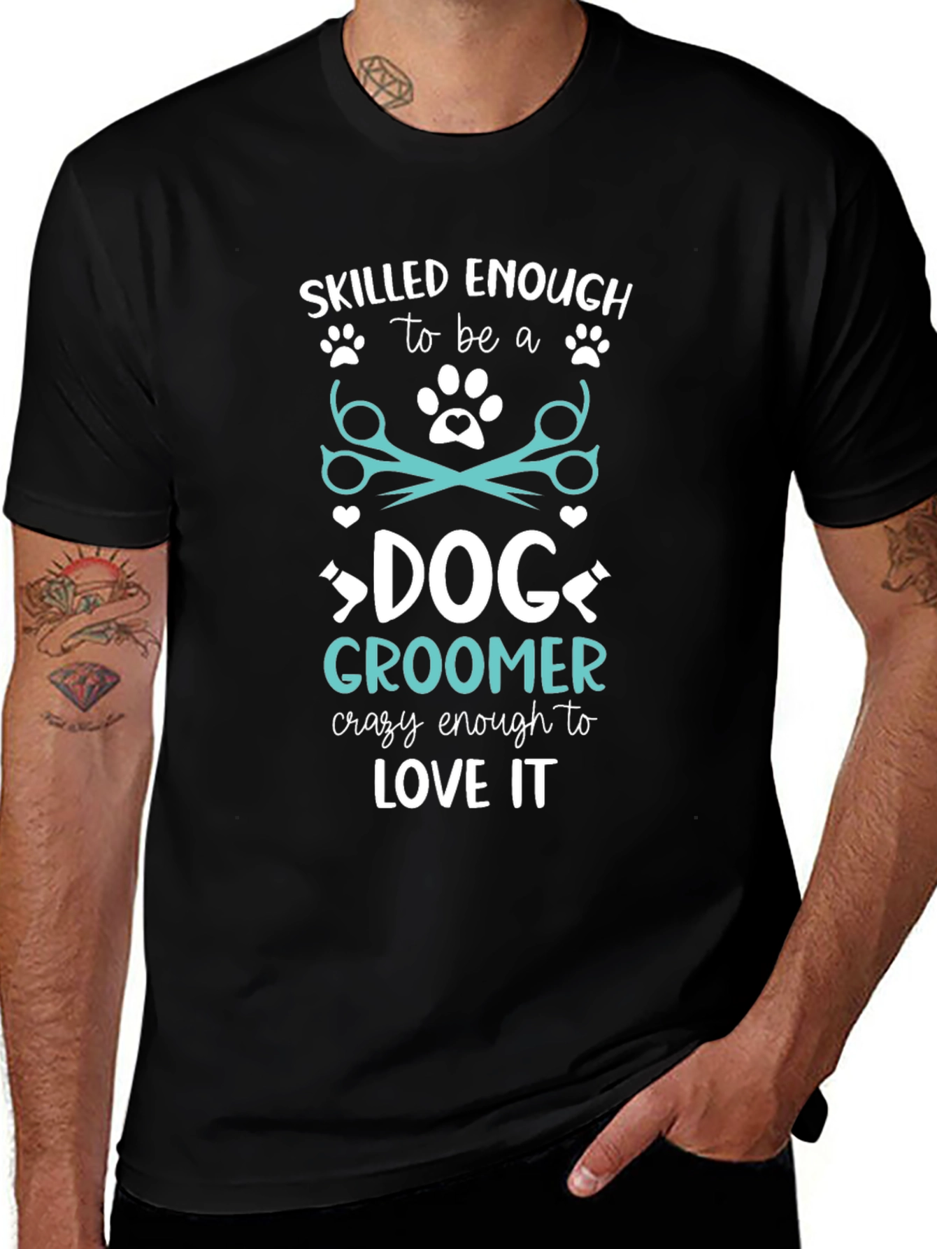 Skilled Dog Groomer Graphic Tee