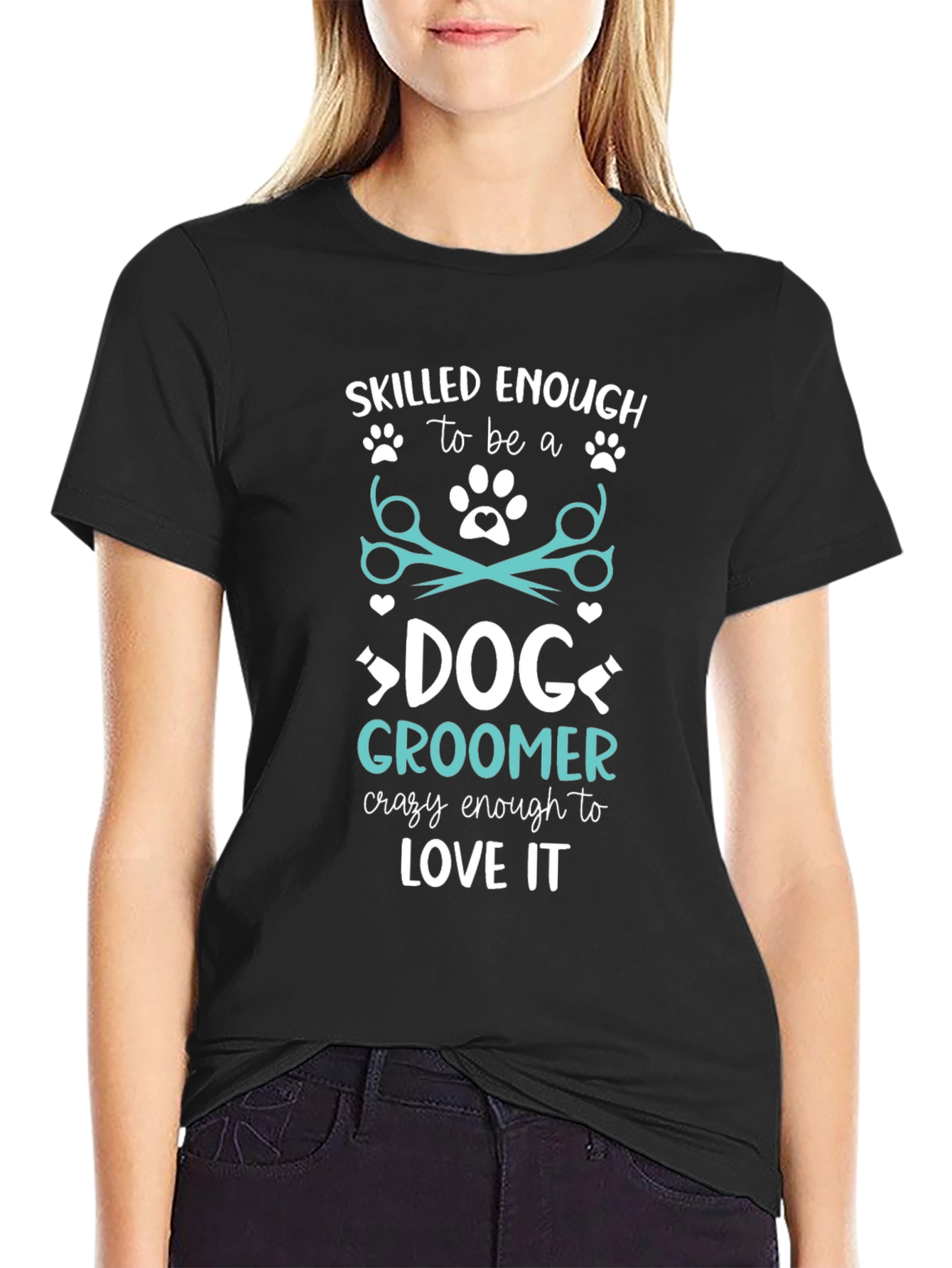 Skilled Dog Groomer Graphic Tee