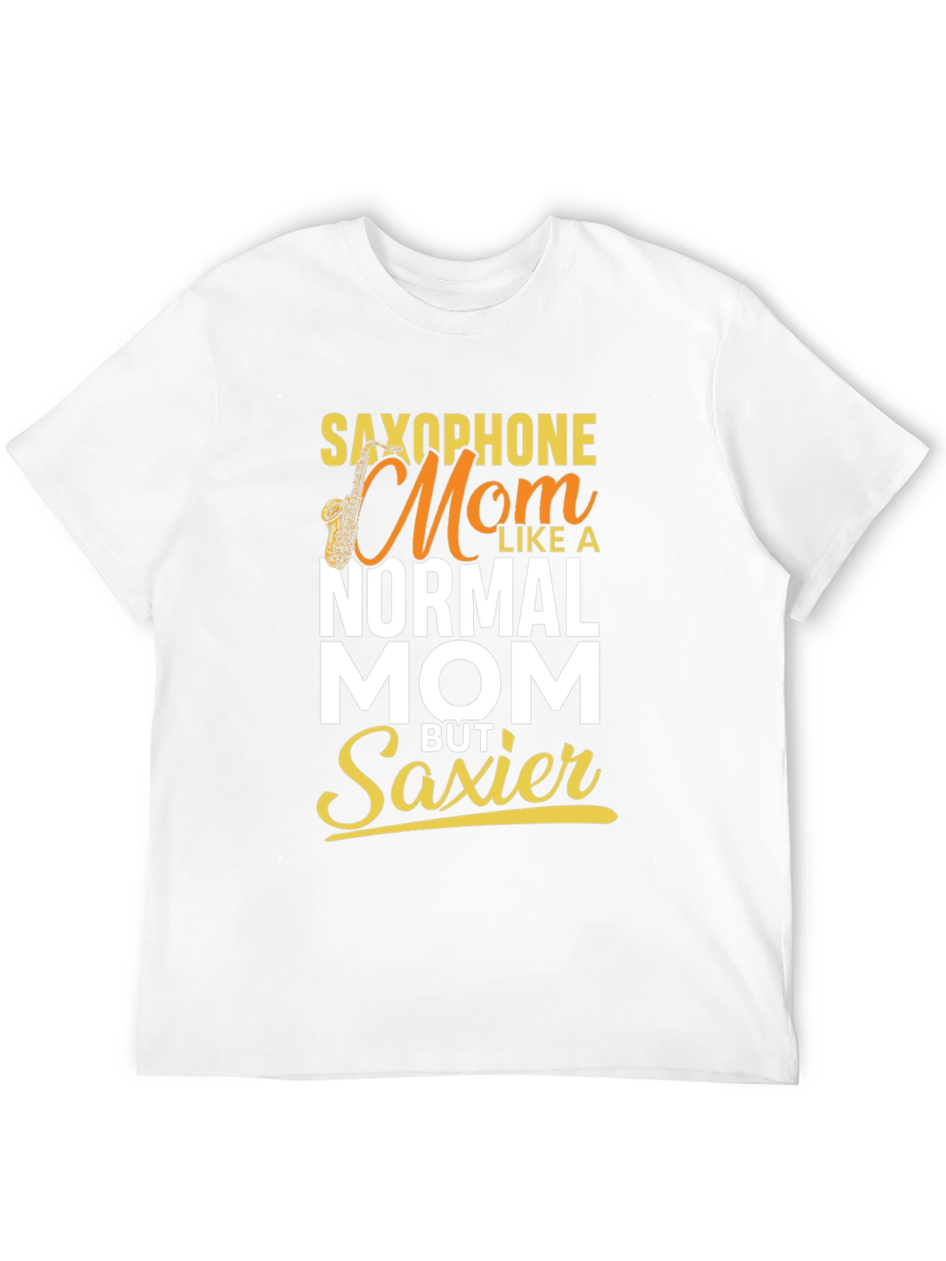 Saxophone Mom T-Shirt - Musical Mothers Day Gift