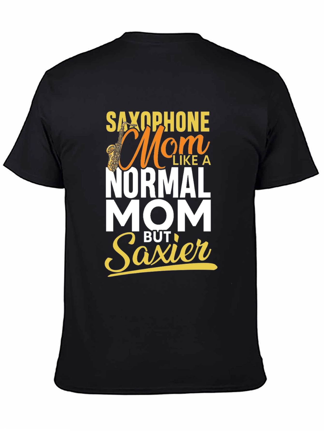 Saxophone Mom T-Shirt - Musical Mothers Day Gift