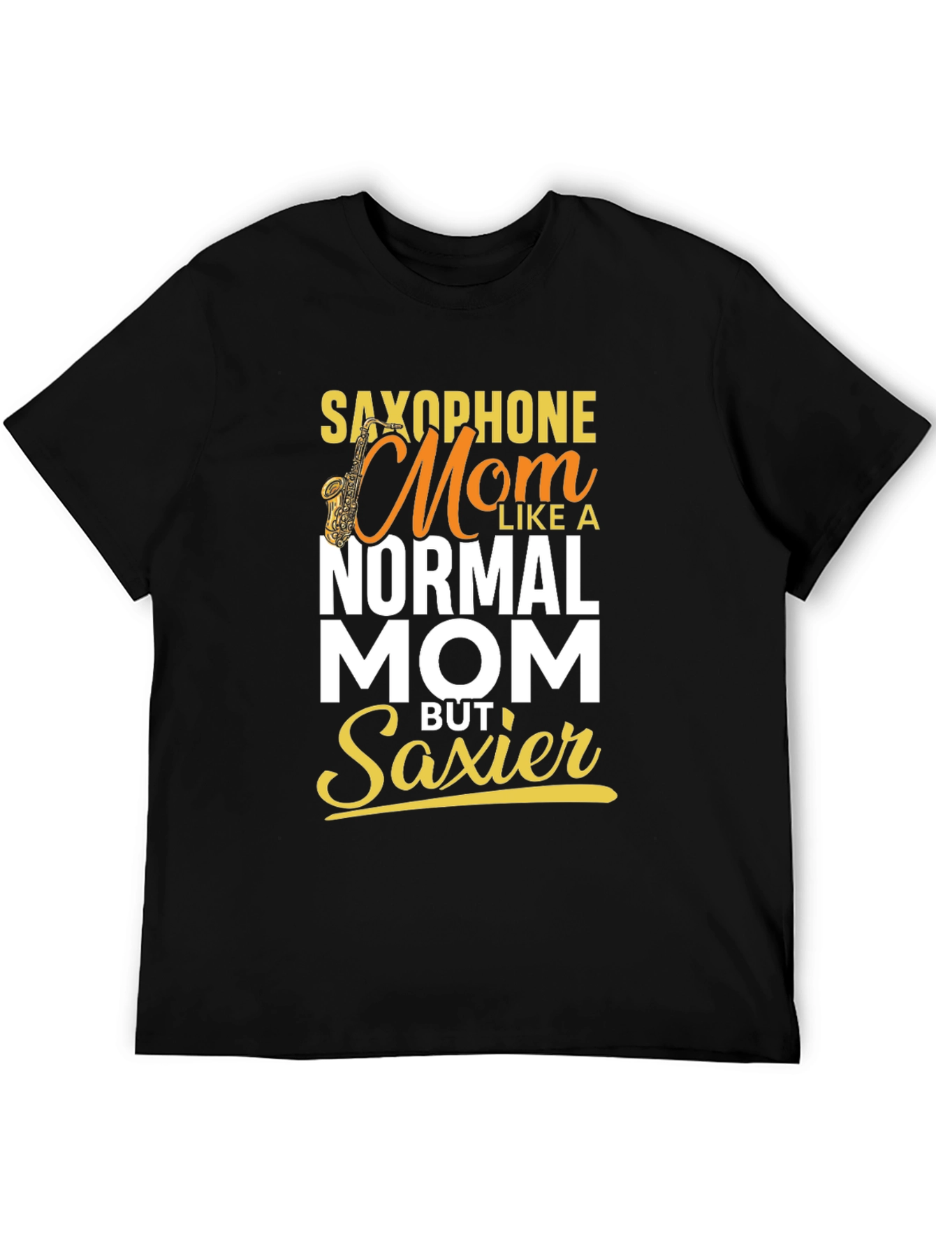 Saxophone Mom T-Shirt - Musical Mothers Day Gift