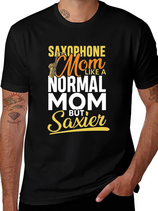 Saxophone Mom T-Shirt - Musical Mothers Day Gift