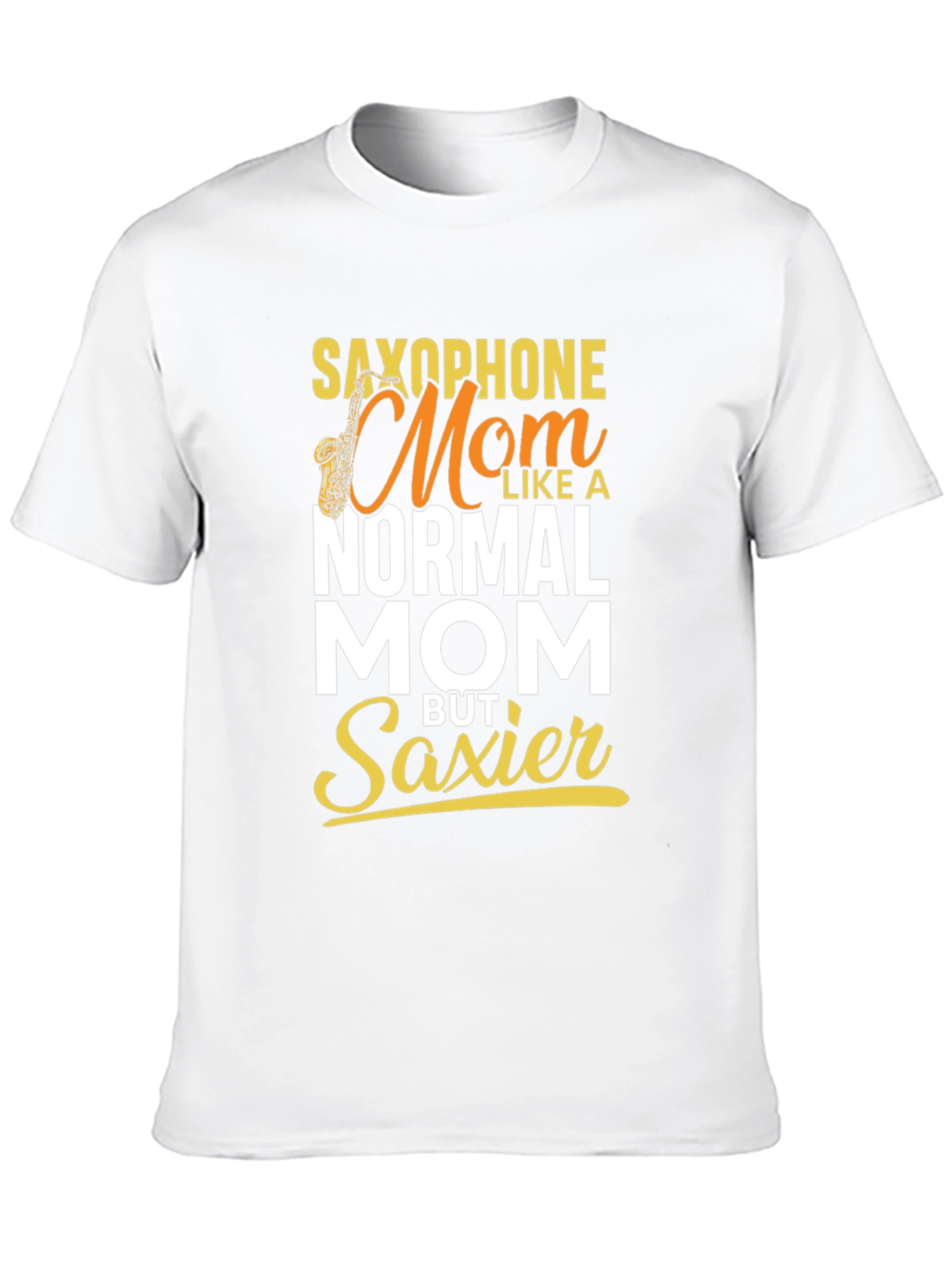 Saxophone Mom T-Shirt - Musical Mothers Day Gift