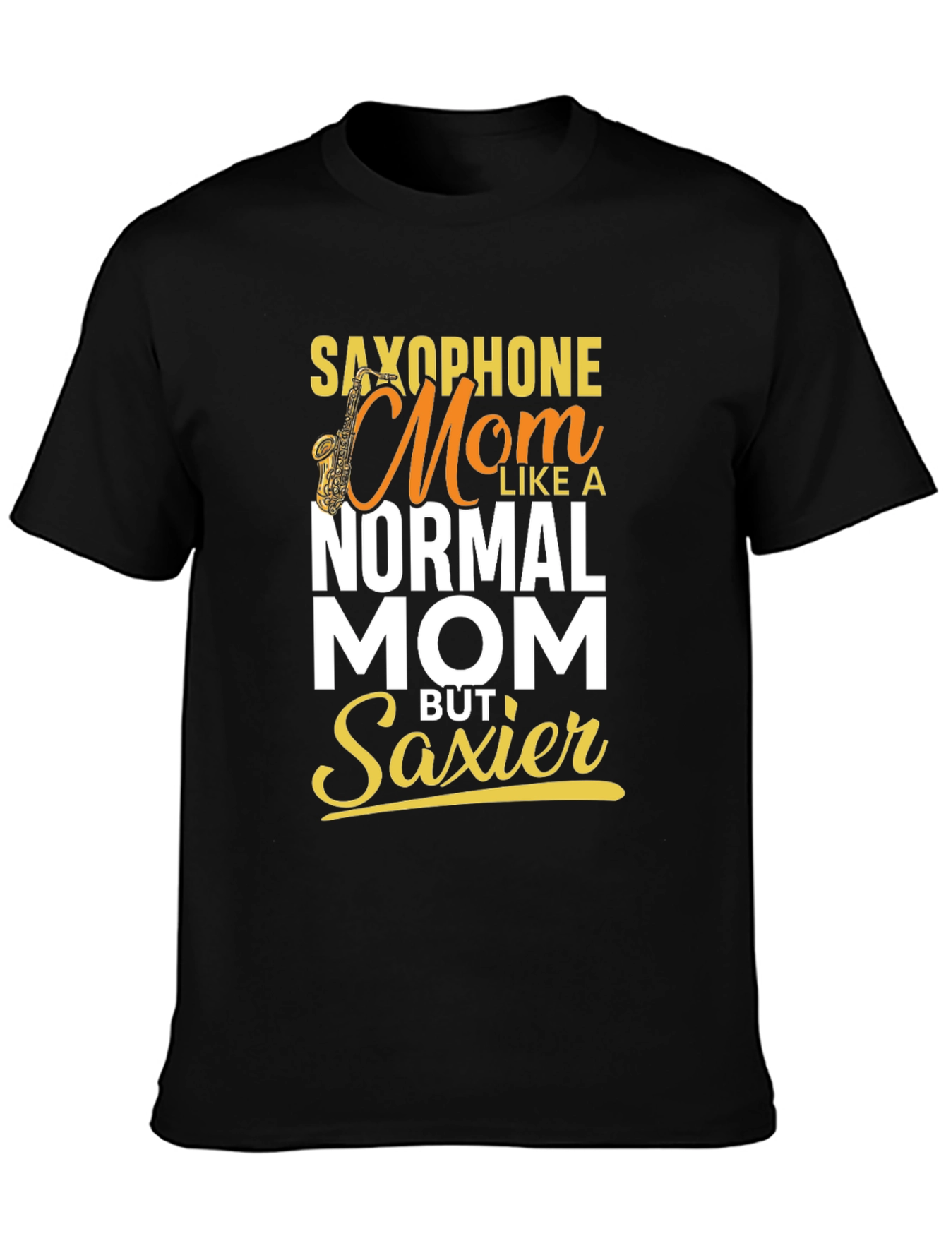 Saxophone Mom T-Shirt - Musical Mothers Day Gift