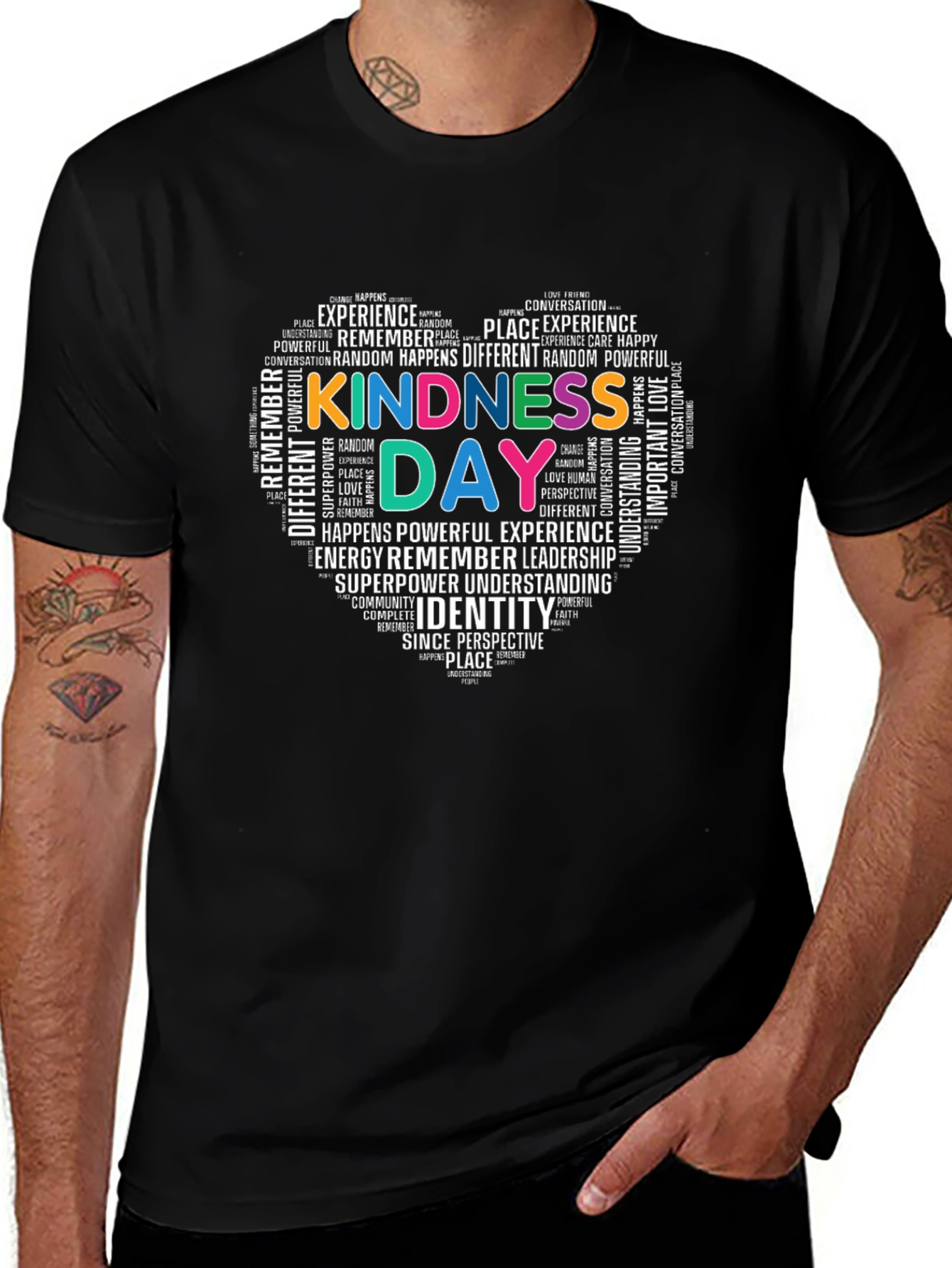 Kindness Day Heart Graphic Tee - Unisex Soft Cotton