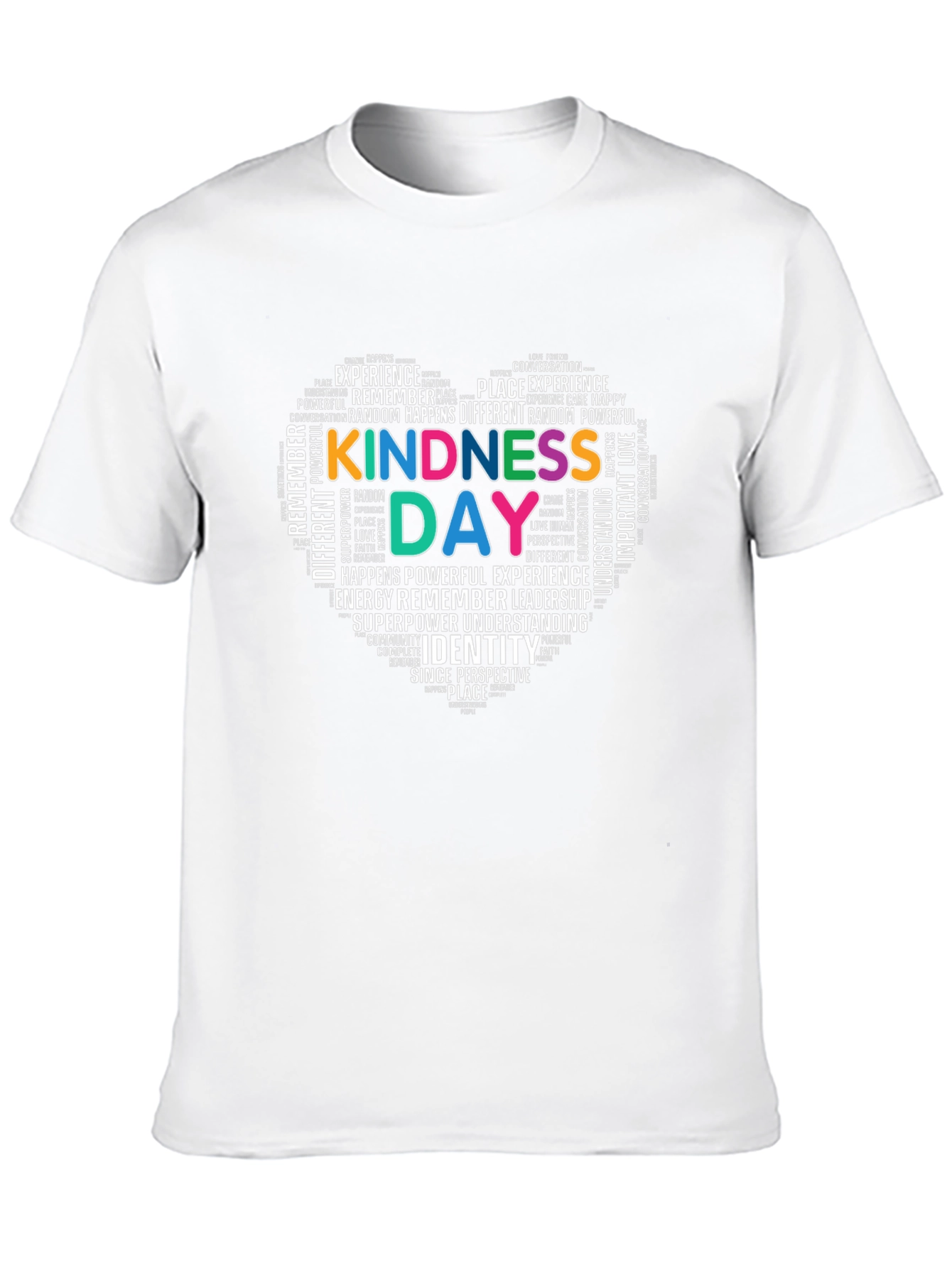 Kindness Day Heart Graphic Tee - Unisex Soft Cotton