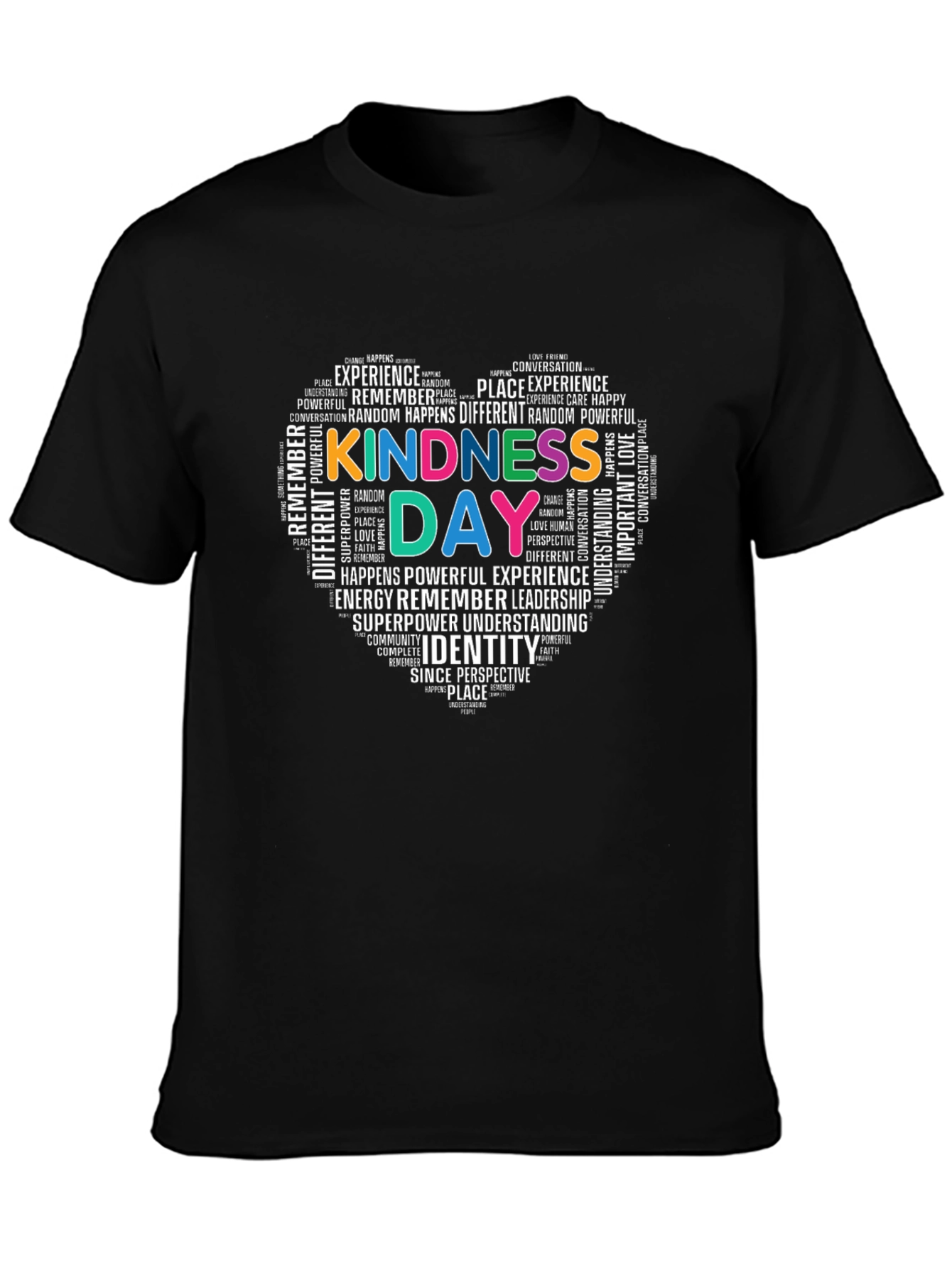 Kindness Day Heart Graphic Tee - Unisex Soft Cotton