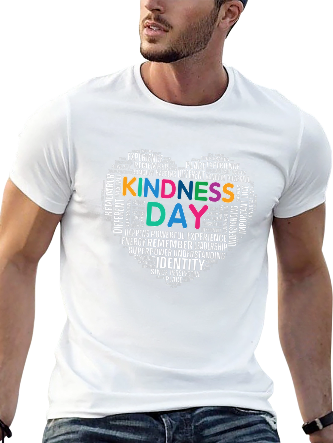 Kindness Day Heart Graphic Tee - Unisex Soft Cotton