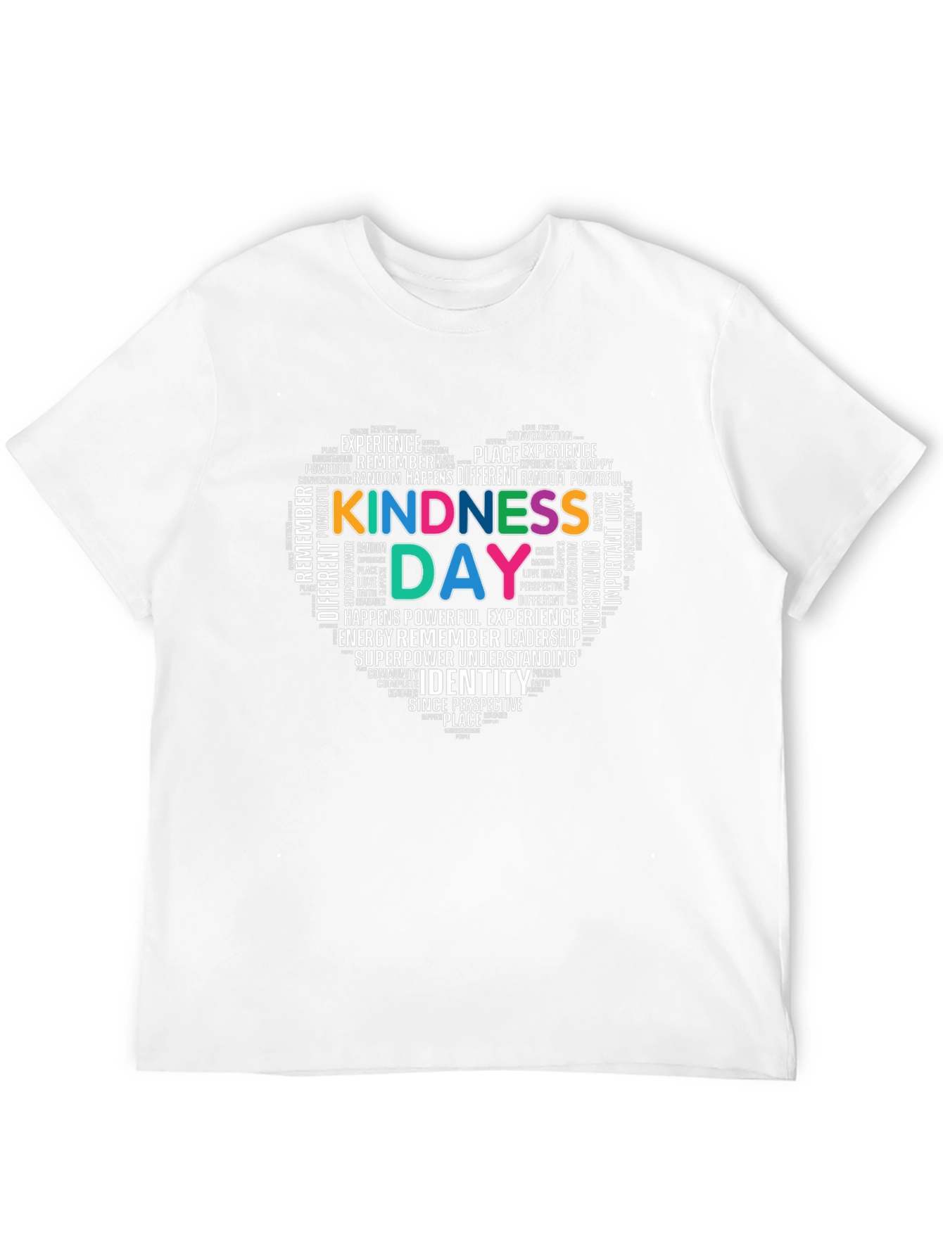 Kindness Day Heart Graphic Tee - Unisex Soft Cotton