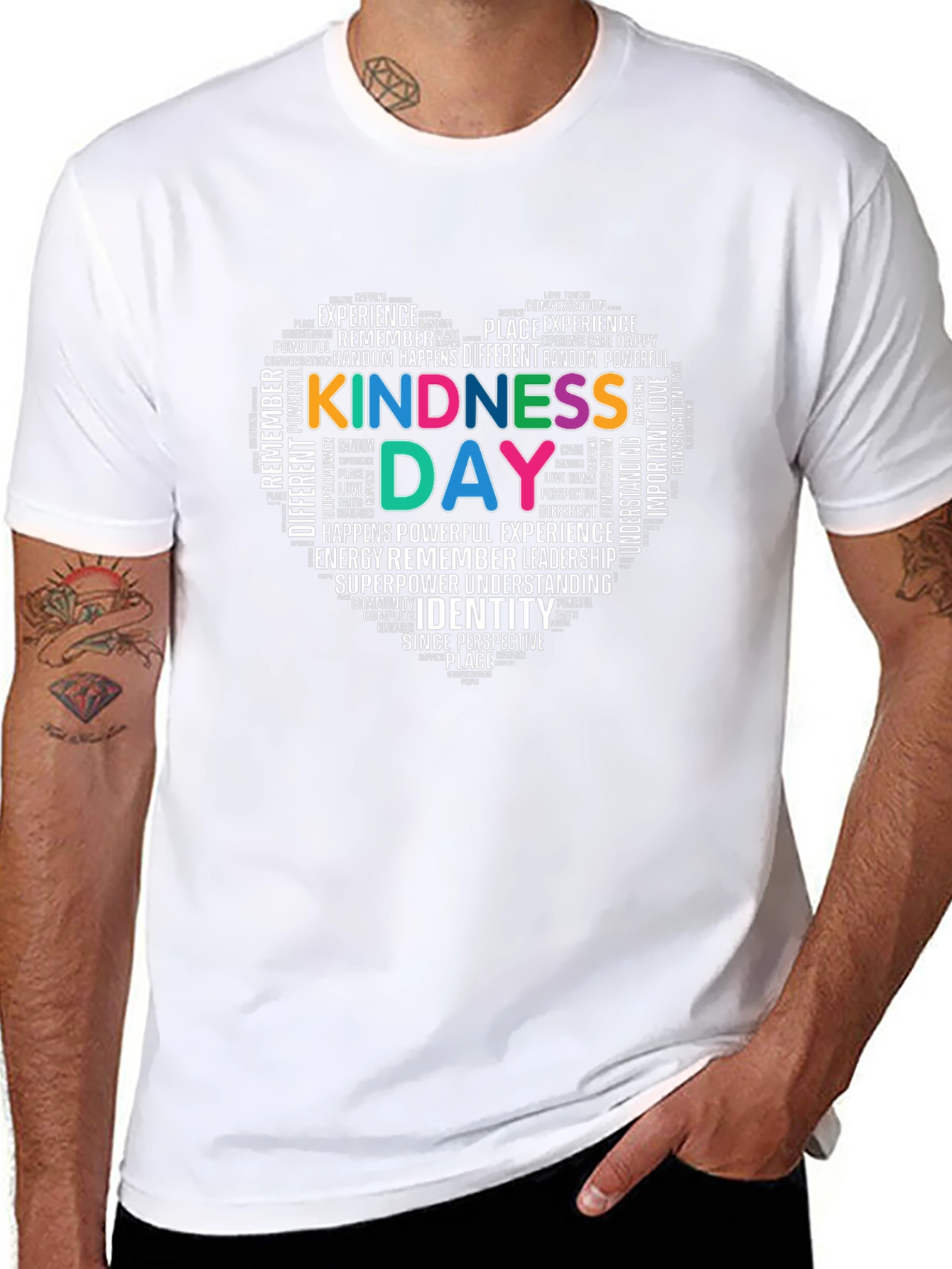 Kindness Day Heart Graphic Tee - Unisex Soft Cotton