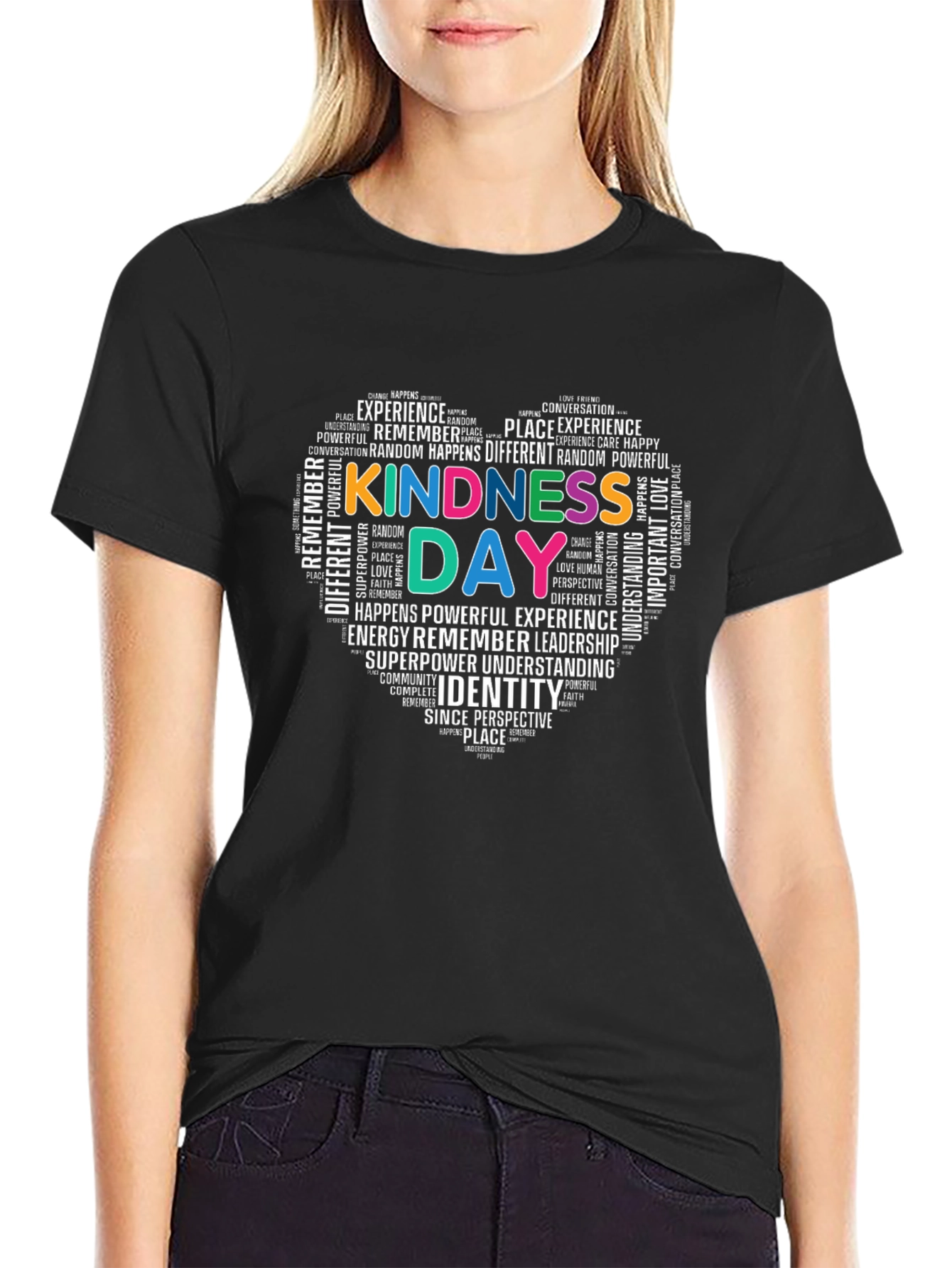 Kindness Day Heart Graphic Tee - Unisex Soft Cotton