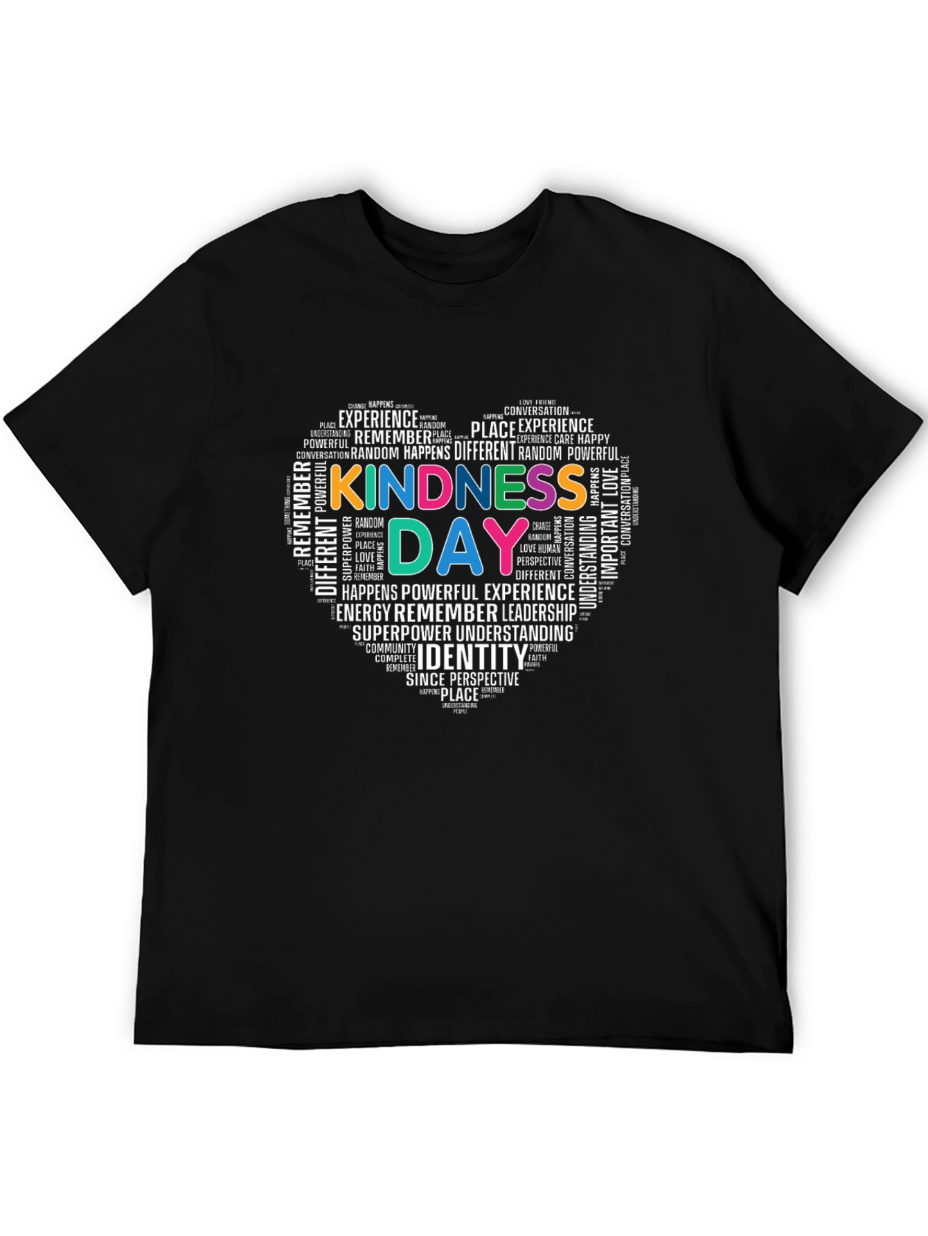 Kindness Day Heart Graphic Tee - Unisex Soft Cotton