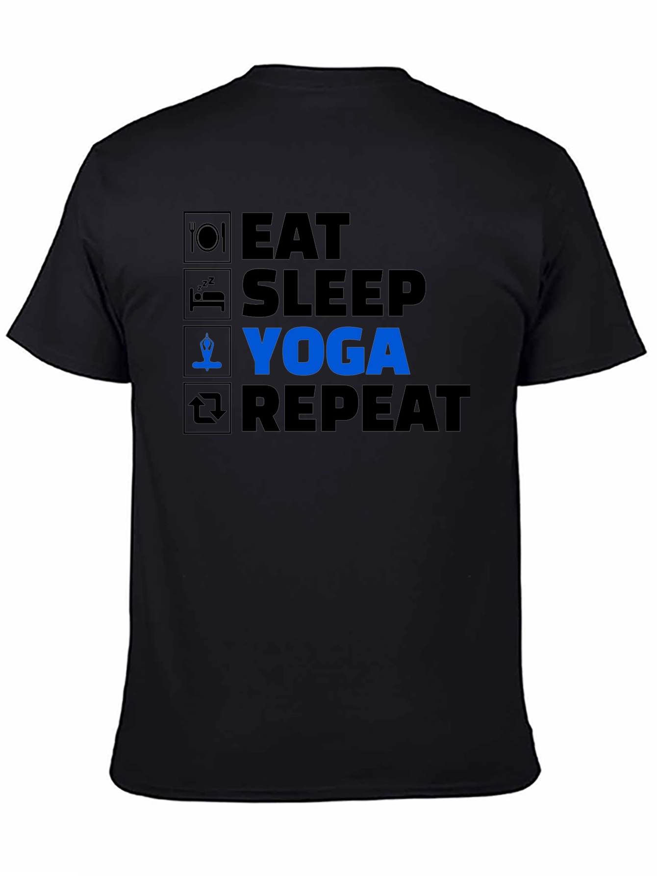 Eat Sleep Yoga Repeat T-Shirt