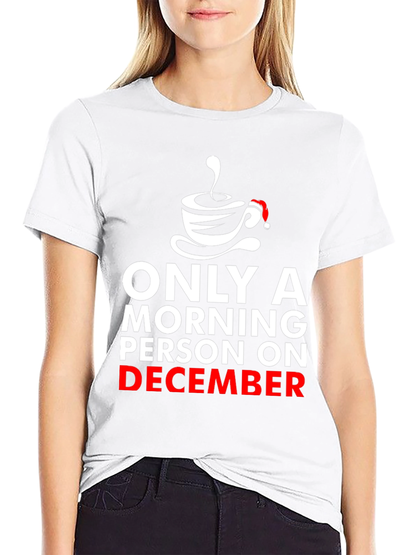 Morning Person on December Graphic T-Shirt
