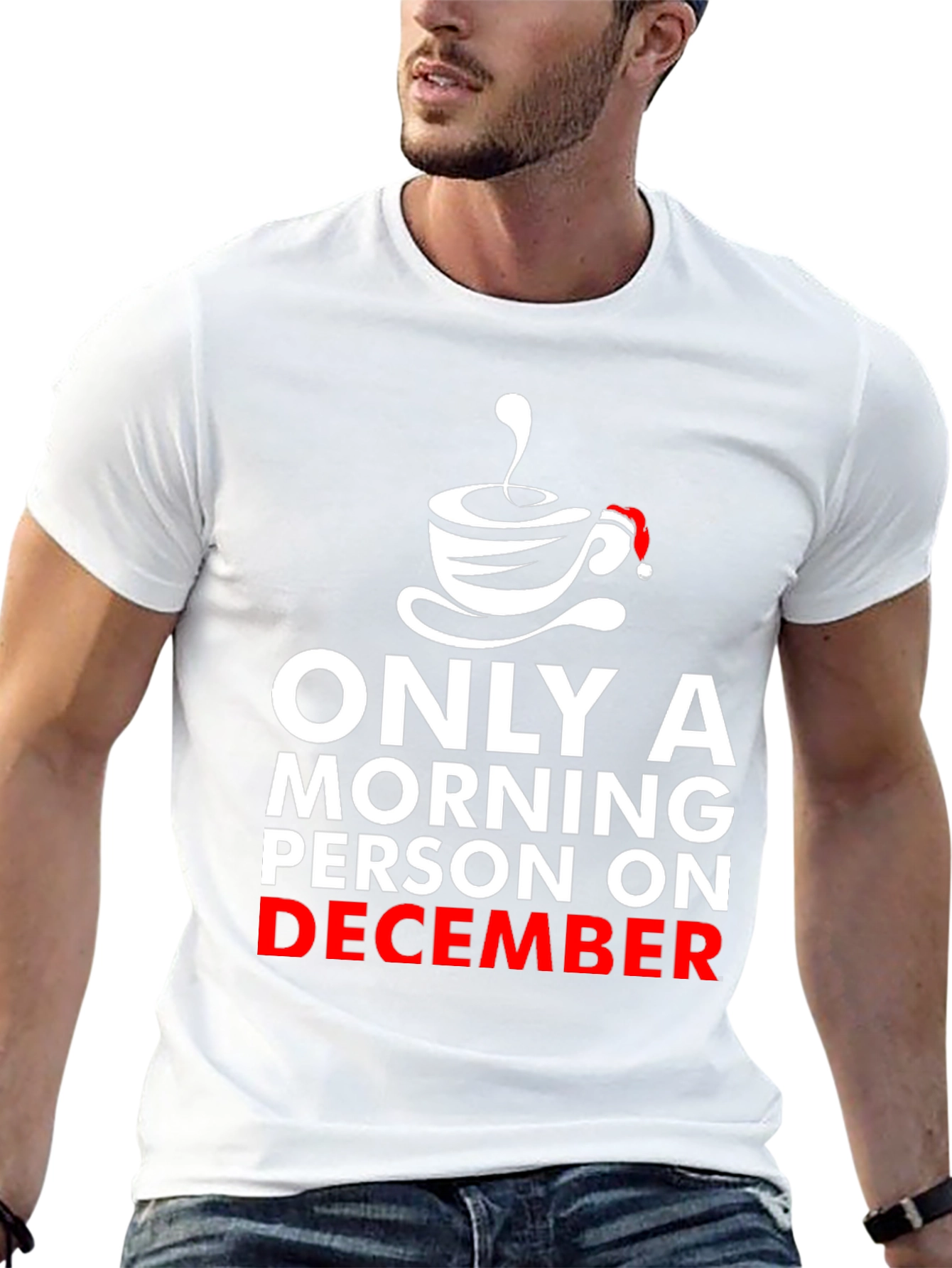 Morning Person on December Graphic T-Shirt