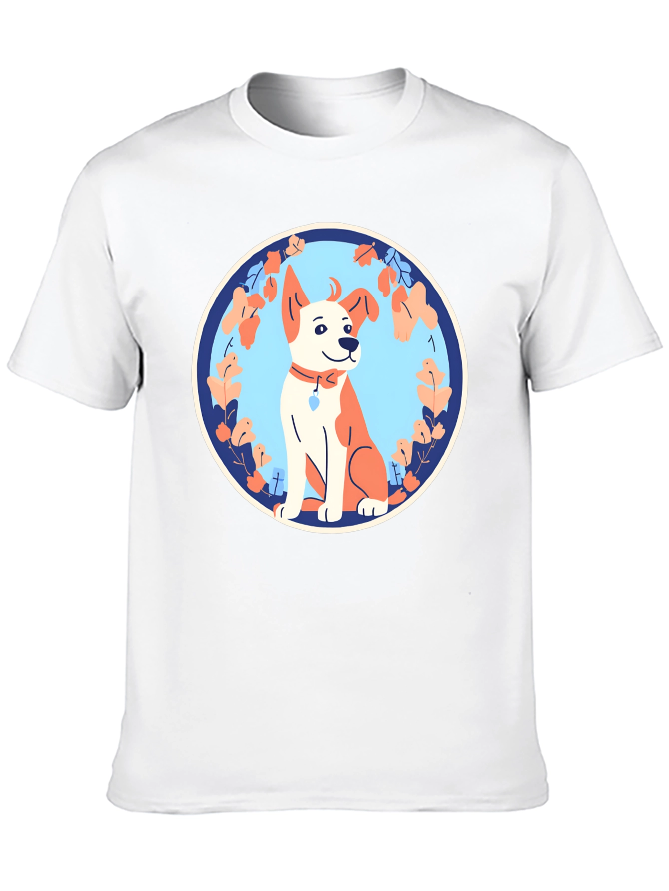 Dog Graphic Tee - Black