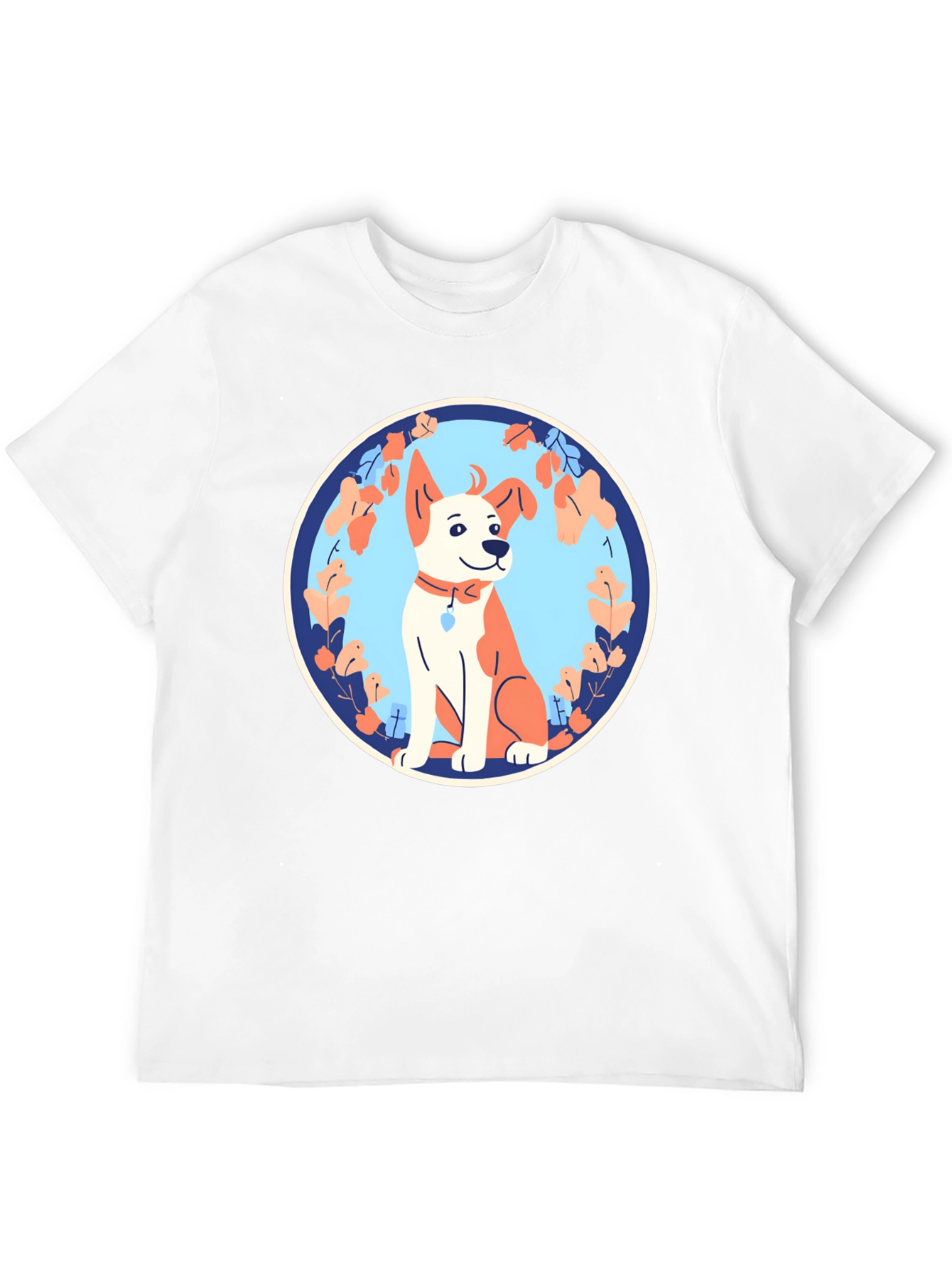 Dog Graphic Tee - Black