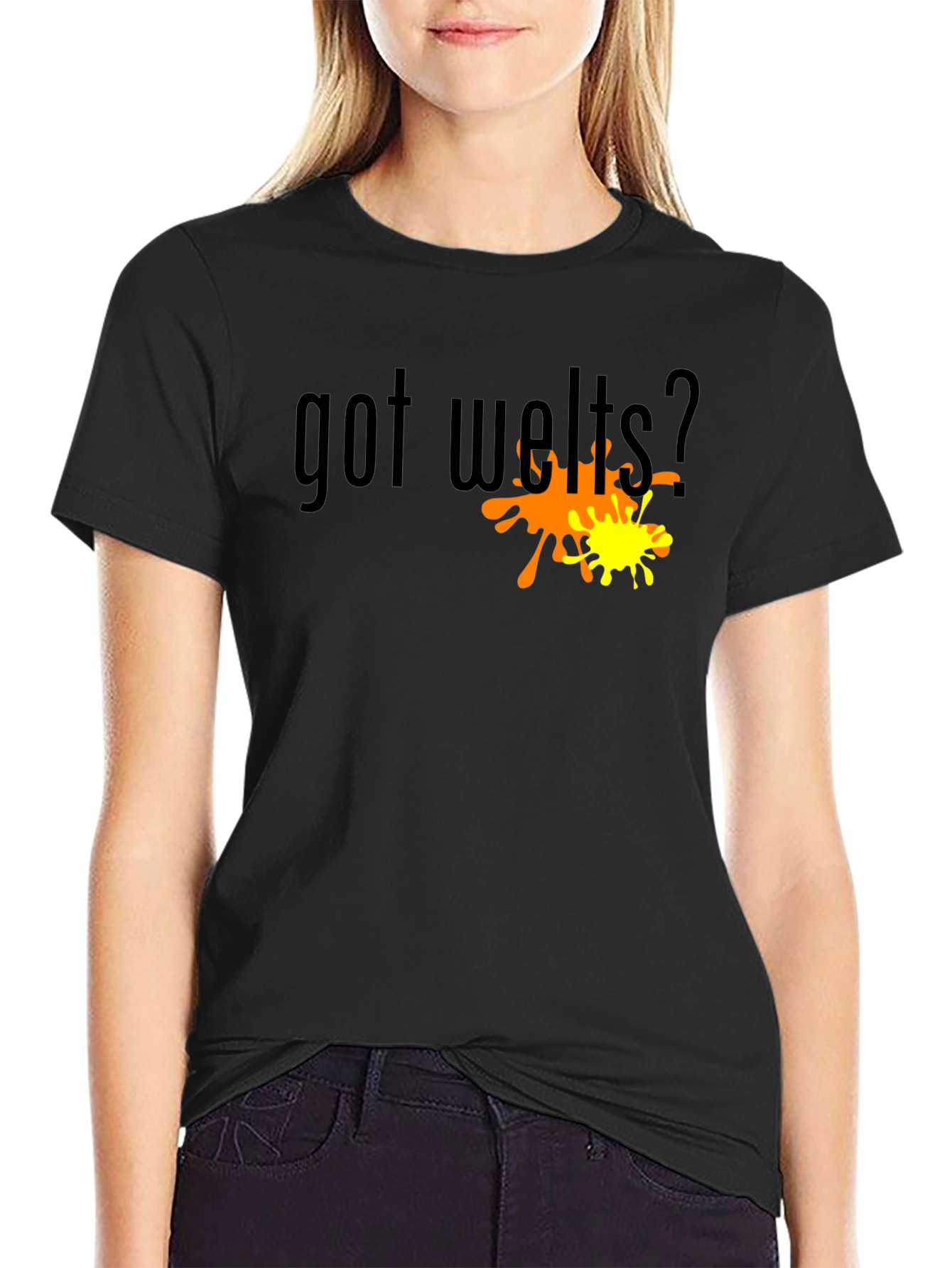Got Welts? Graphic Tee - Stylish Black T-Shirt