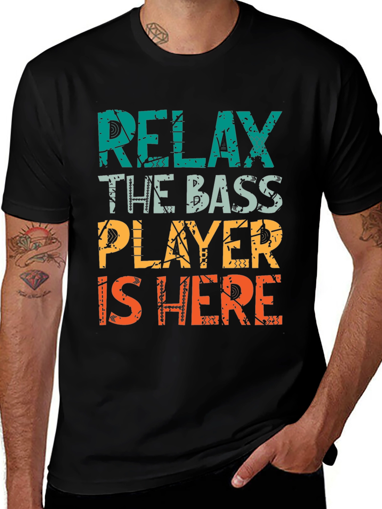 Relax Bass Player T-Shirt