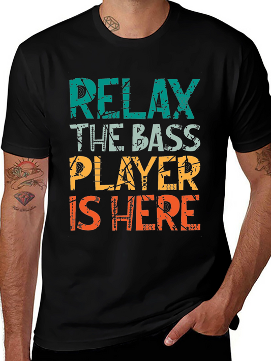 Relax Bass Player T-Shirt