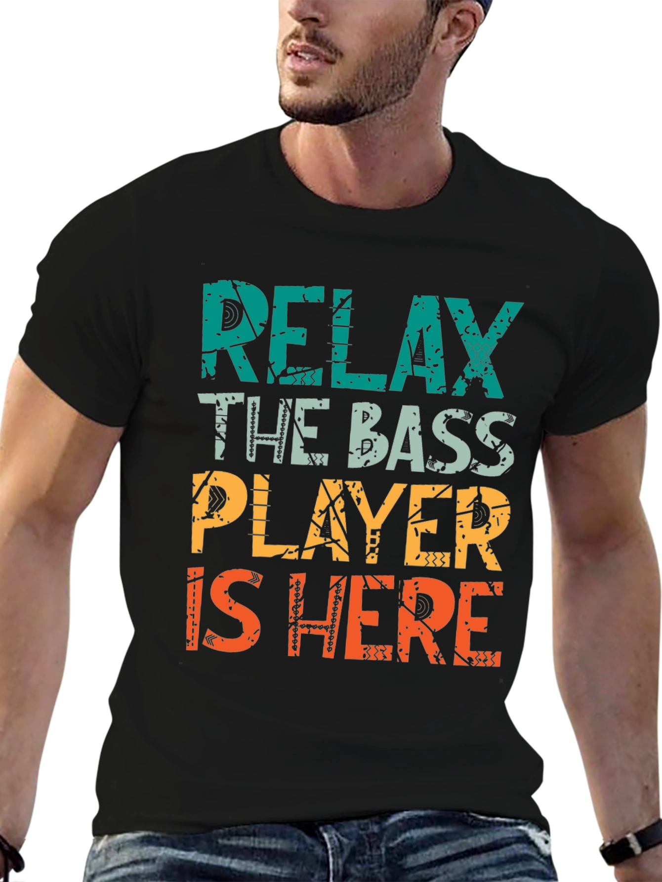 Relax Bass Player T-Shirt