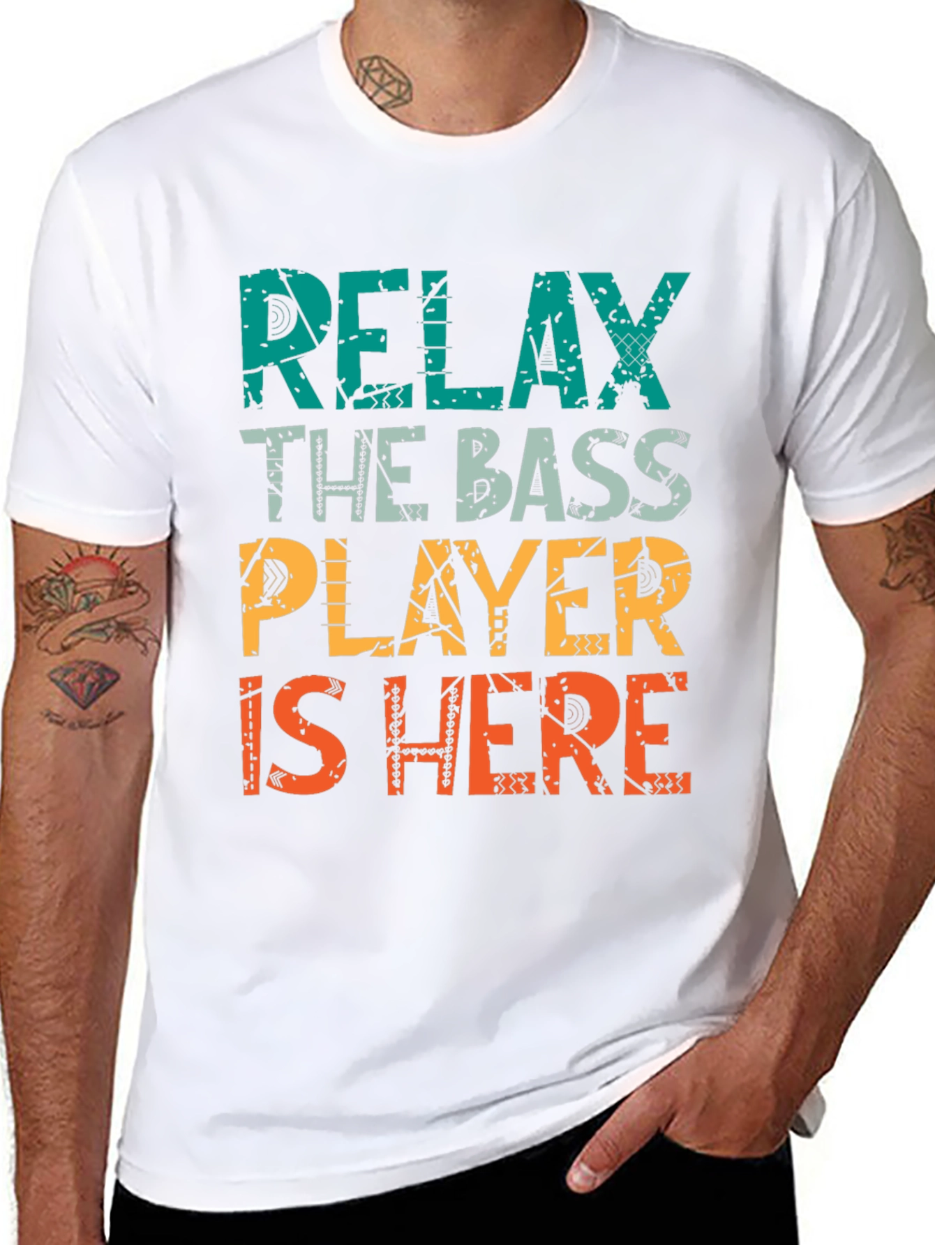 Relax Bass Player T-Shirt