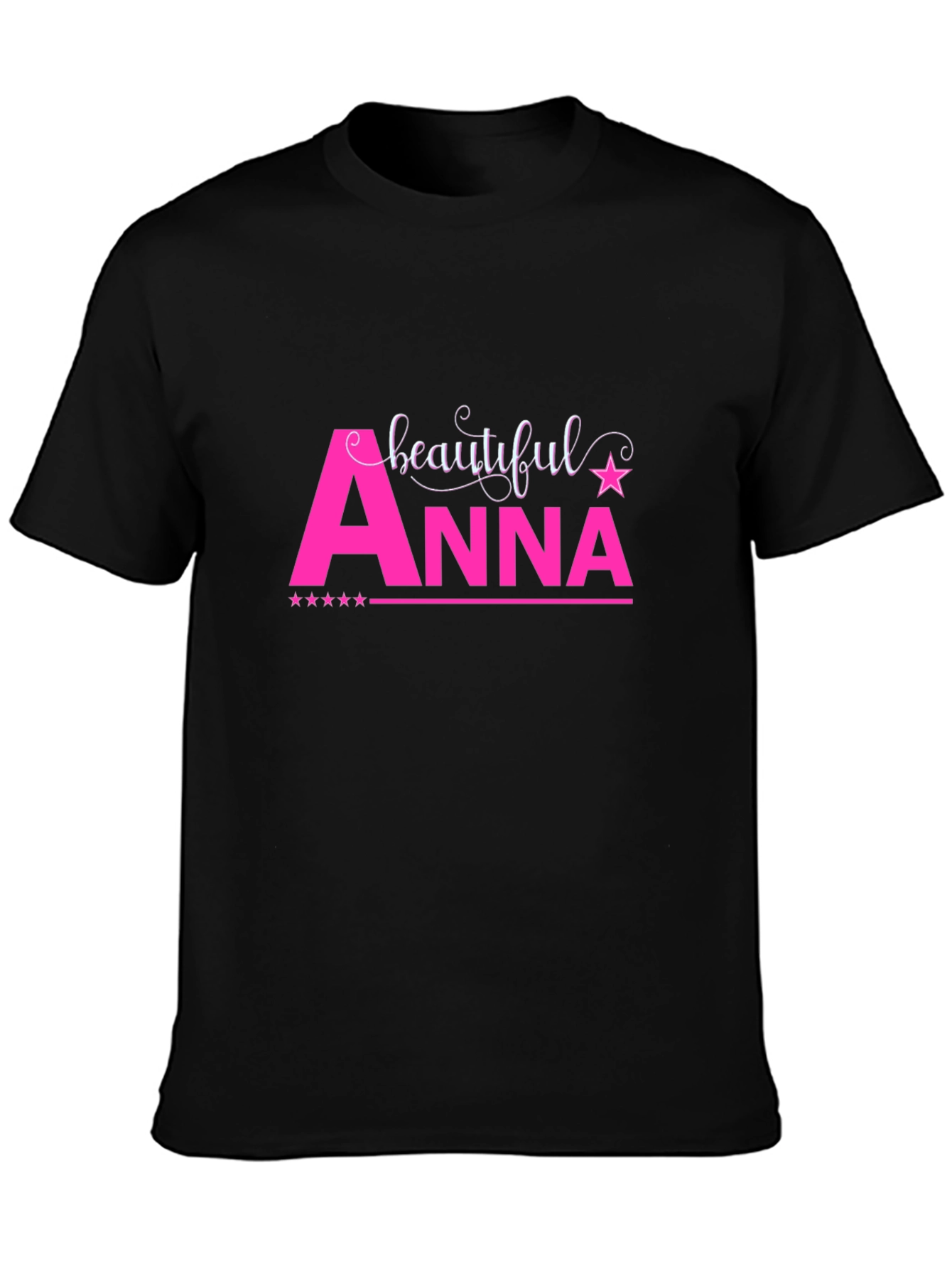 Beautiful Anna T-Shirt - Personalized Name Tee