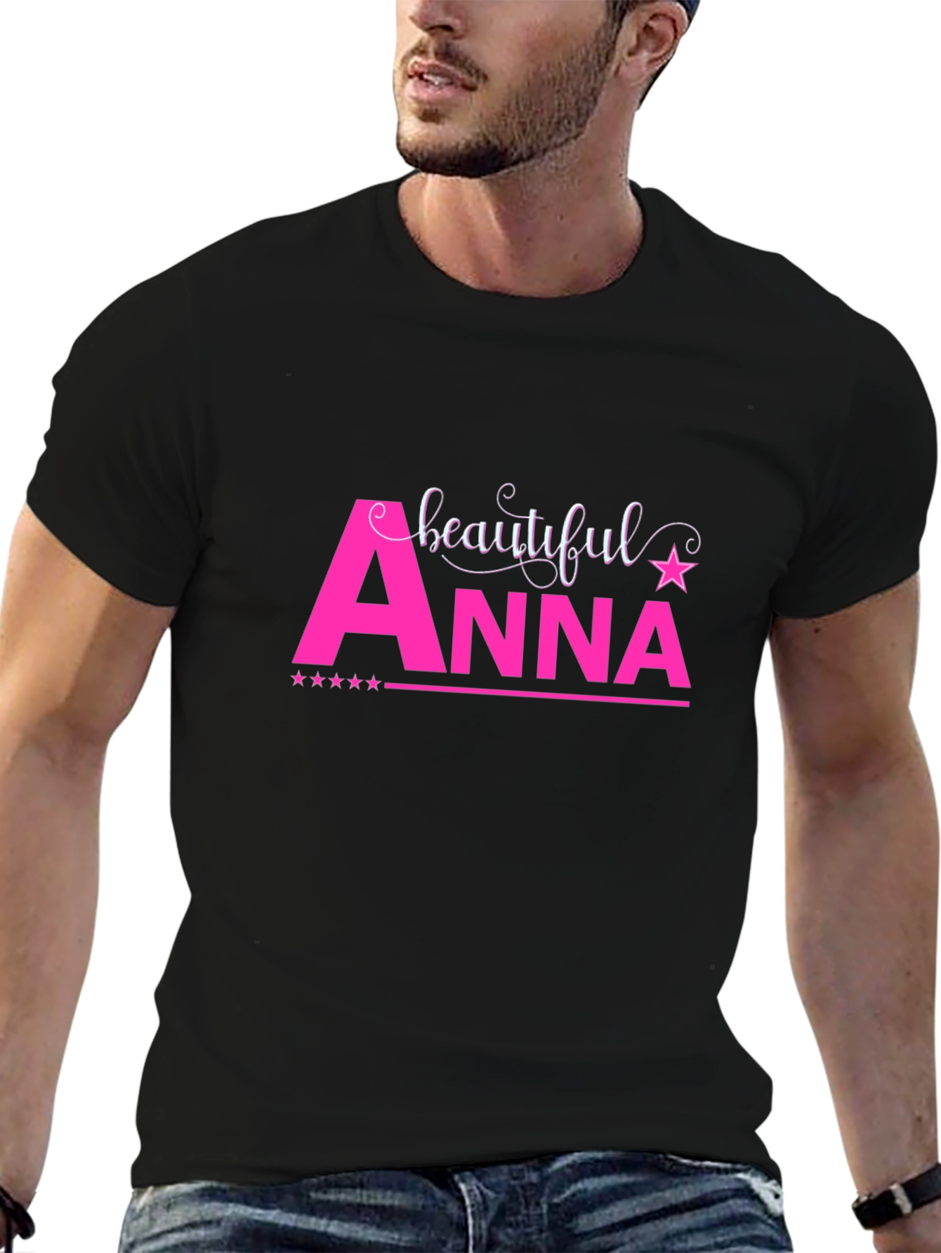 Beautiful Anna T-Shirt - Personalized Name Tee