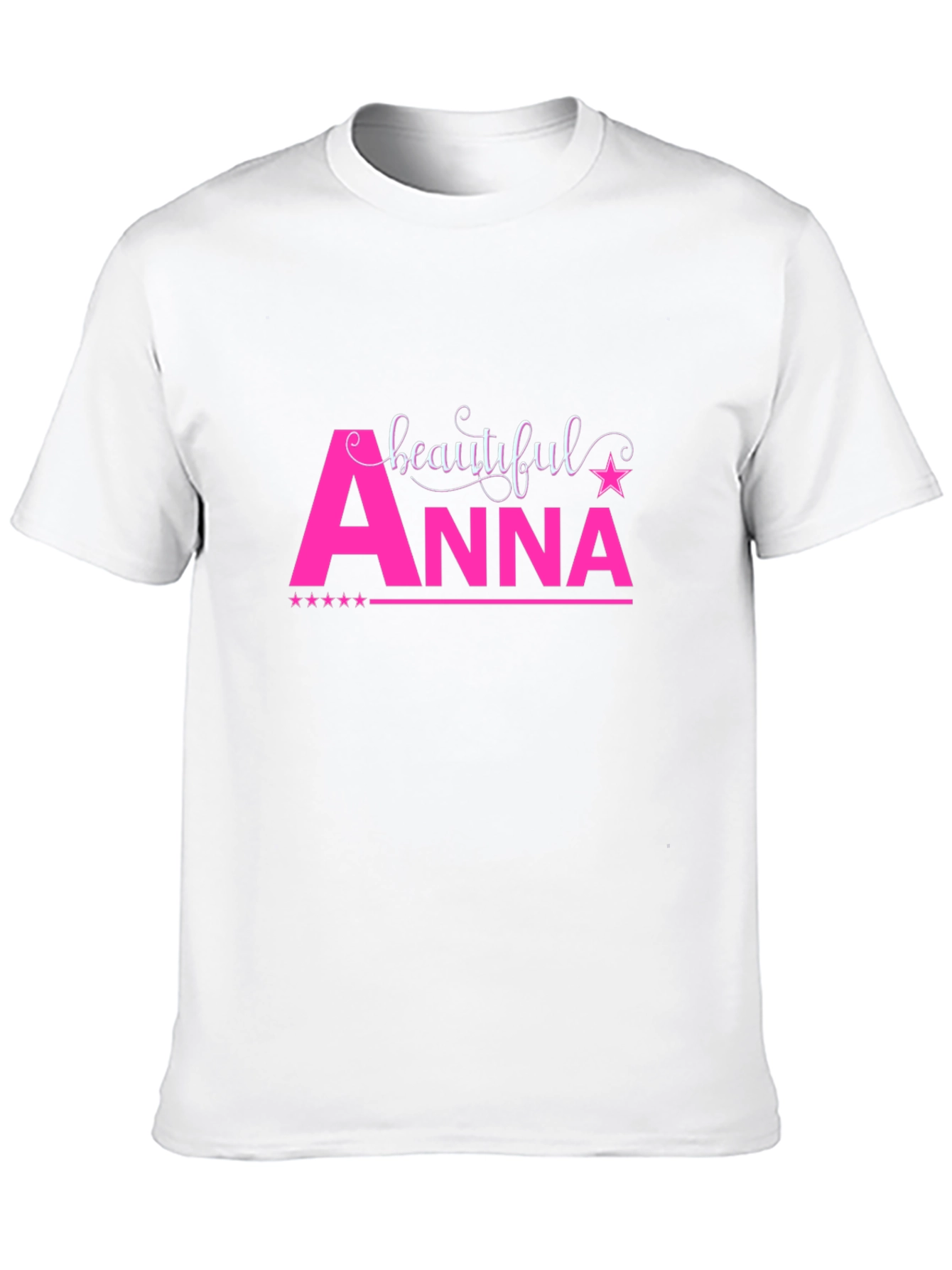 Beautiful Anna T-Shirt - Personalized Name Tee