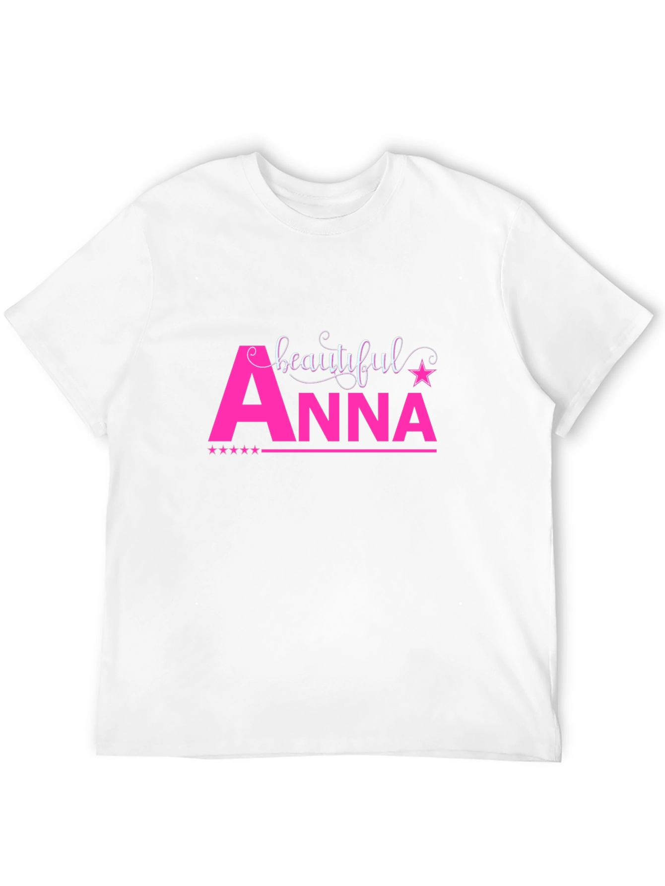 Beautiful Anna T-Shirt - Personalized Name Tee