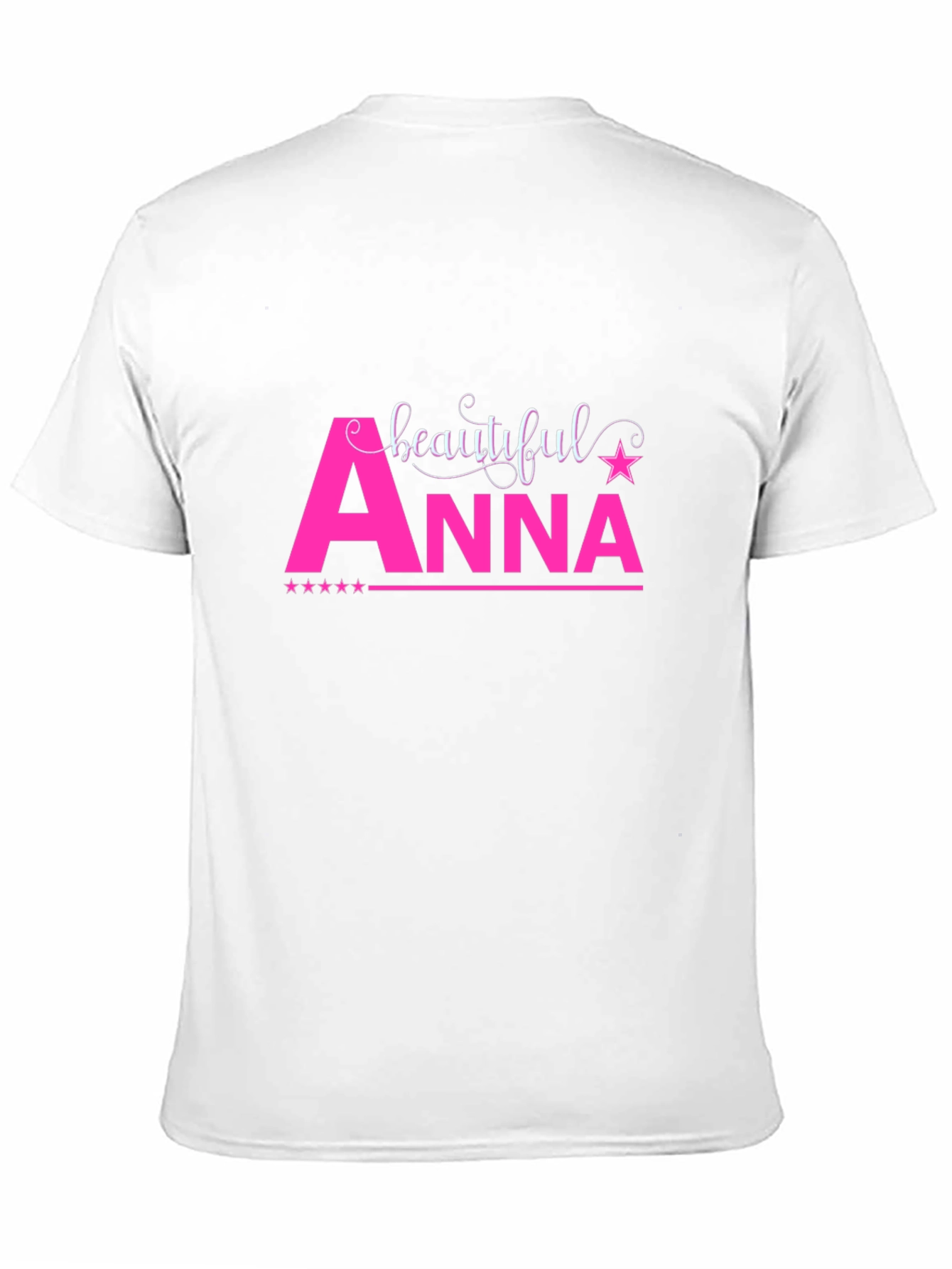Beautiful Anna T-Shirt - Personalized Name Tee