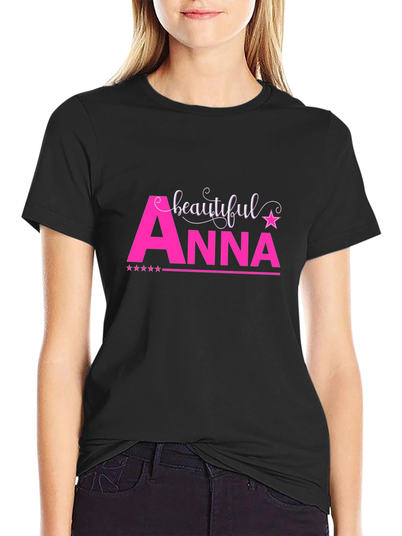 Beautiful Anna T-Shirt - Personalized Name Tee