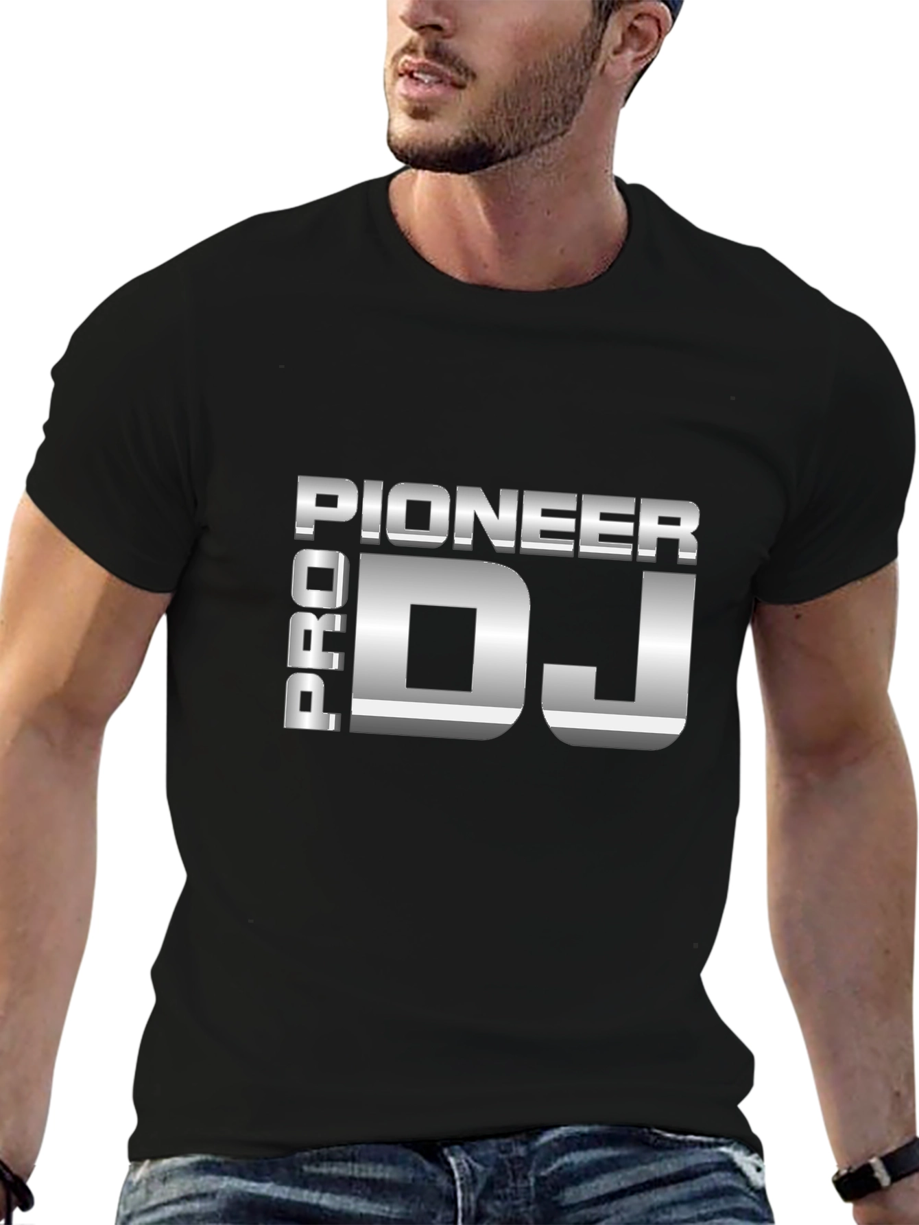 Pioneer Pro DJ Graphic Tee - Black T-Shirt