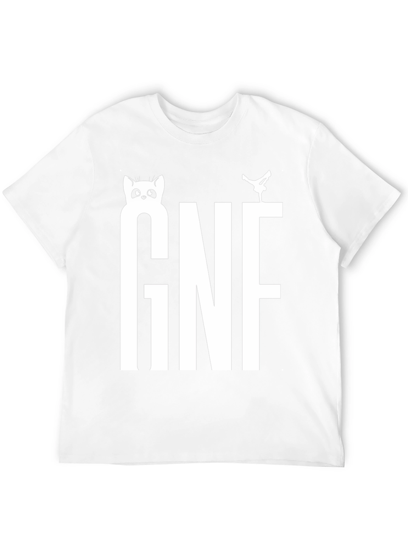 GNF Graphic Tee - Cool & Casual Black T-Shirt
