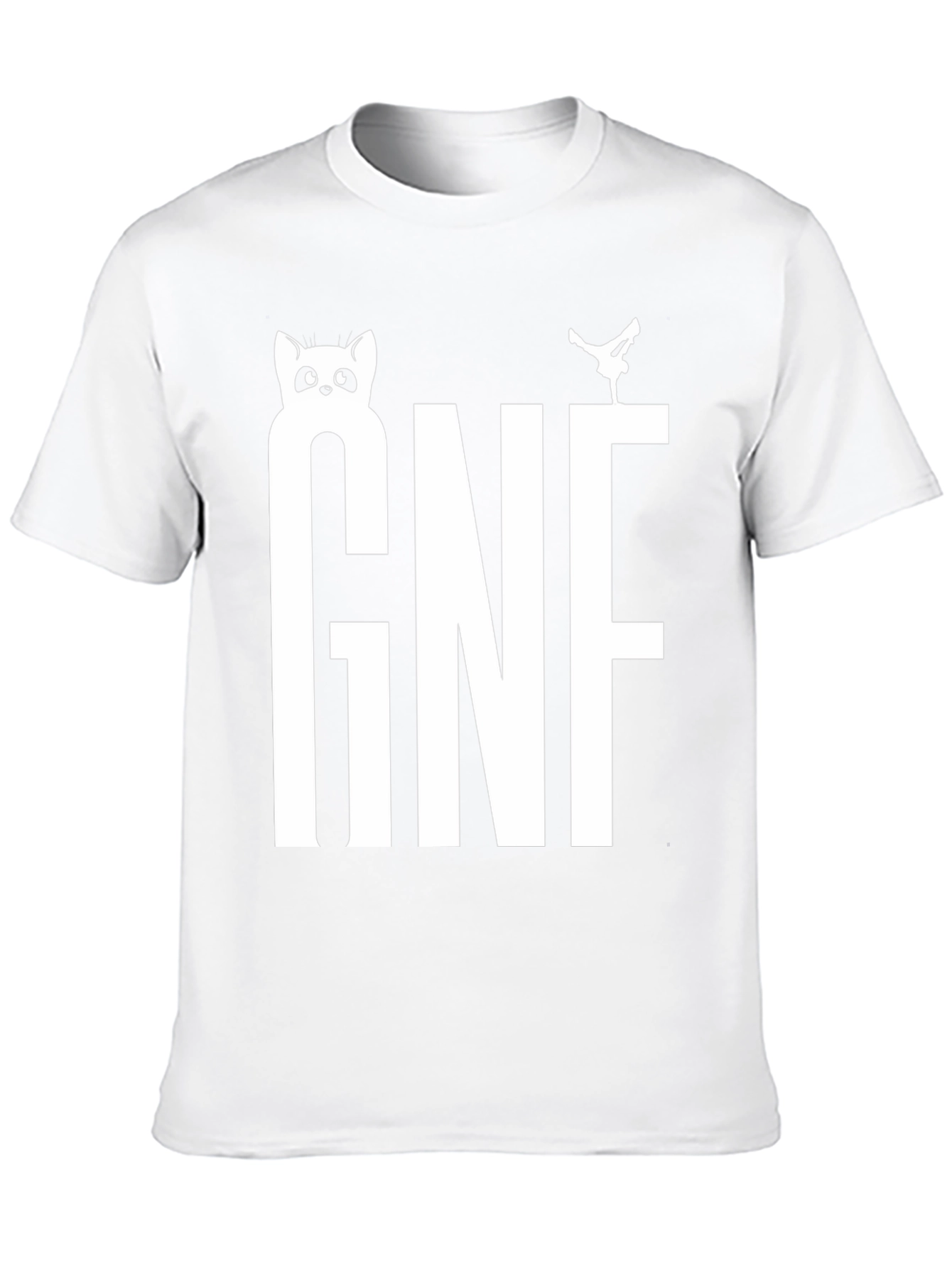 GNF Graphic Tee - Cool & Casual Black T-Shirt