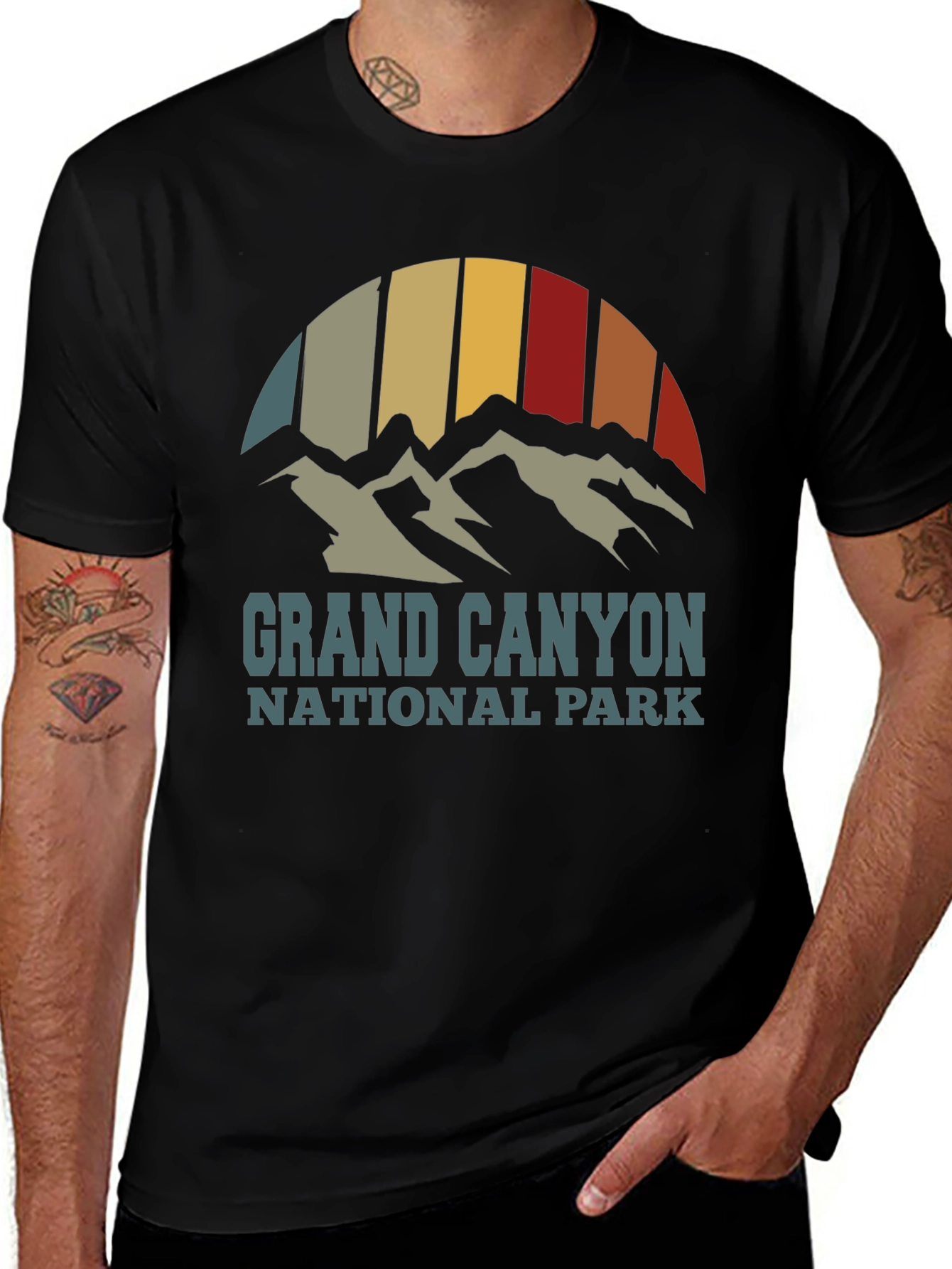 Grand Canyon National Park T-Shirt - Retro Style