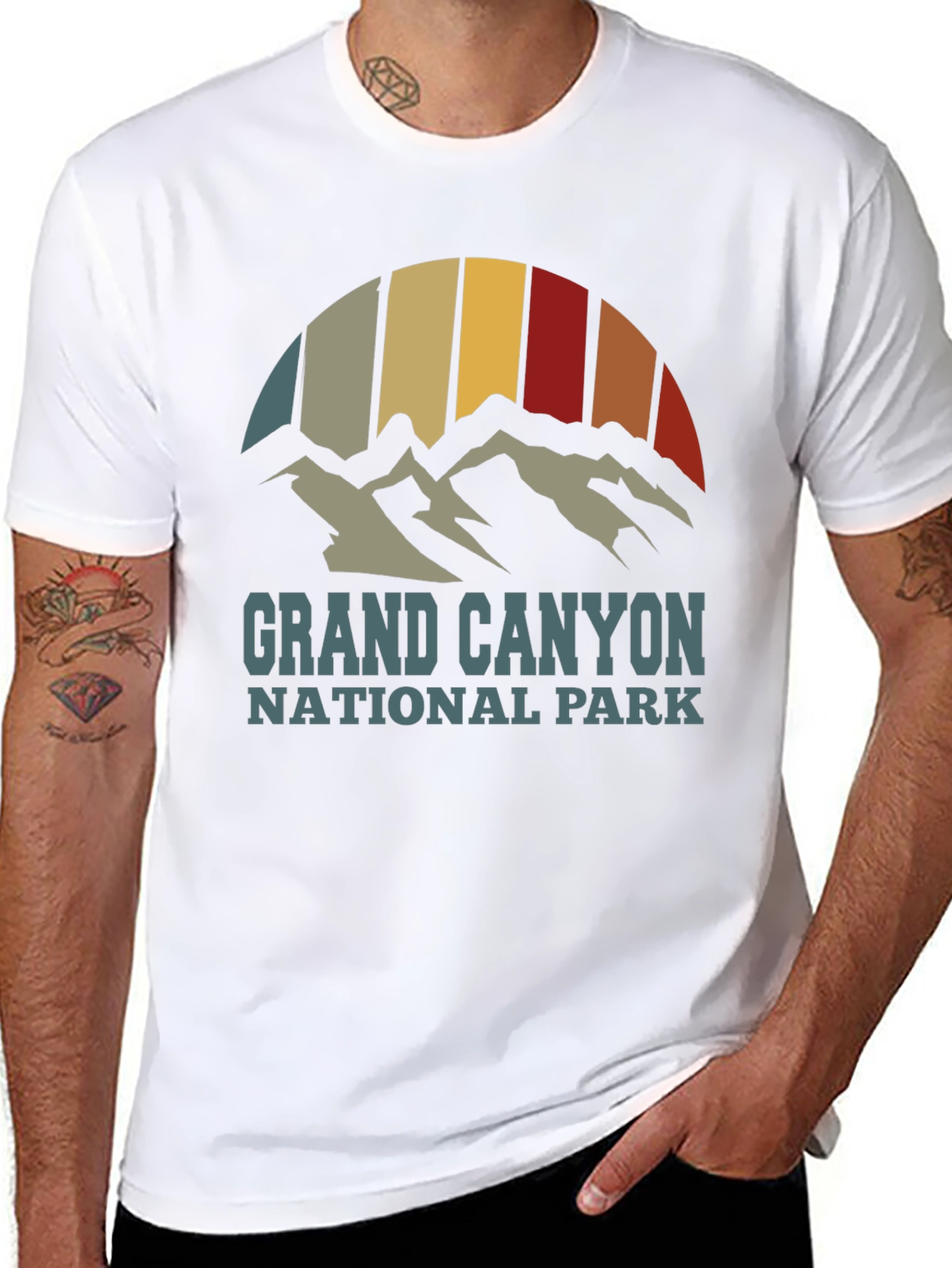 Grand Canyon National Park T-Shirt - Retro Style