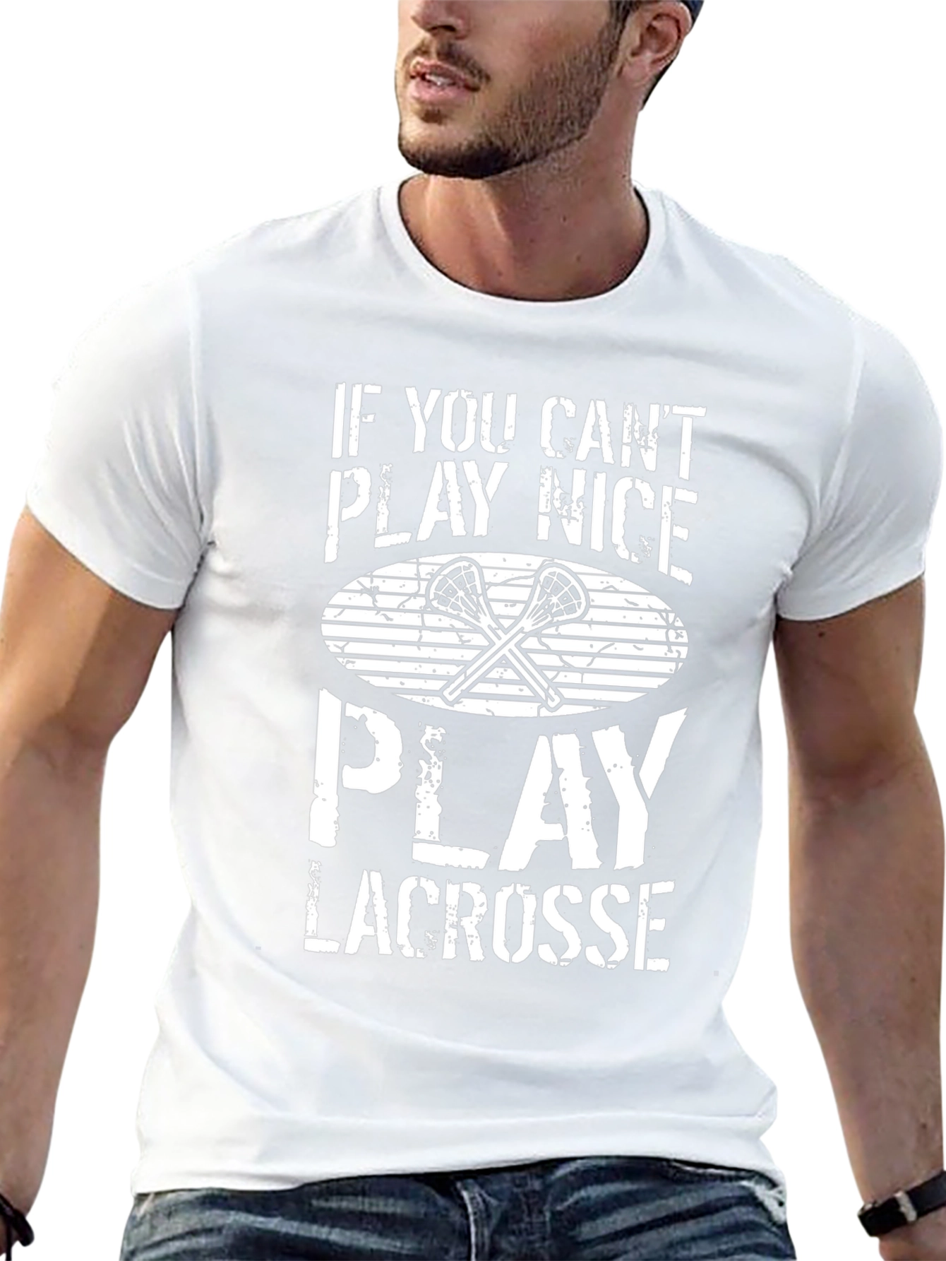 Lacrosse T-Shirt - If You Cant Play Nice