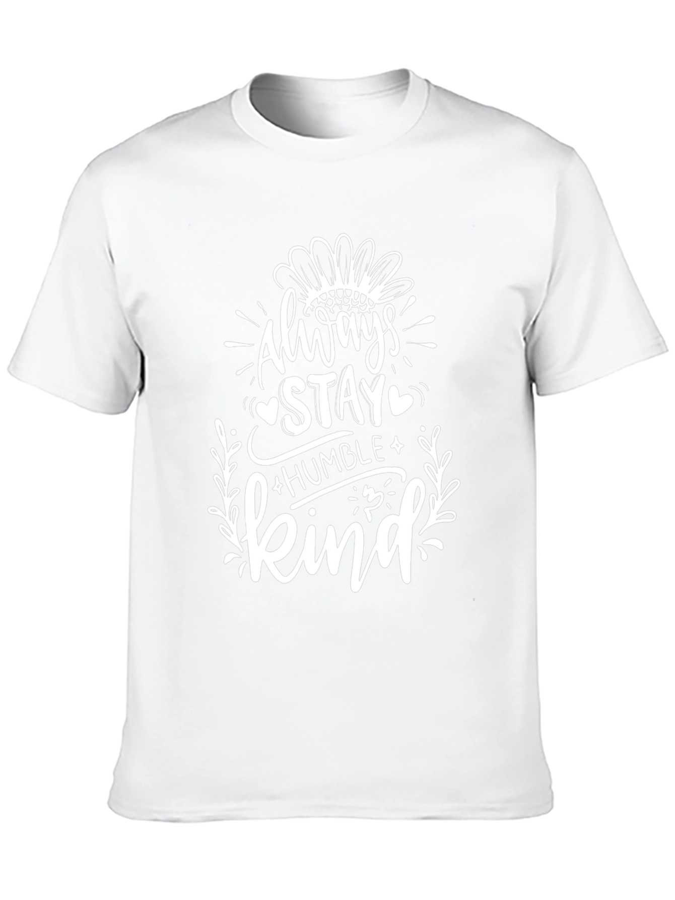 Always Stay Humble and Kind Black T-Shirt